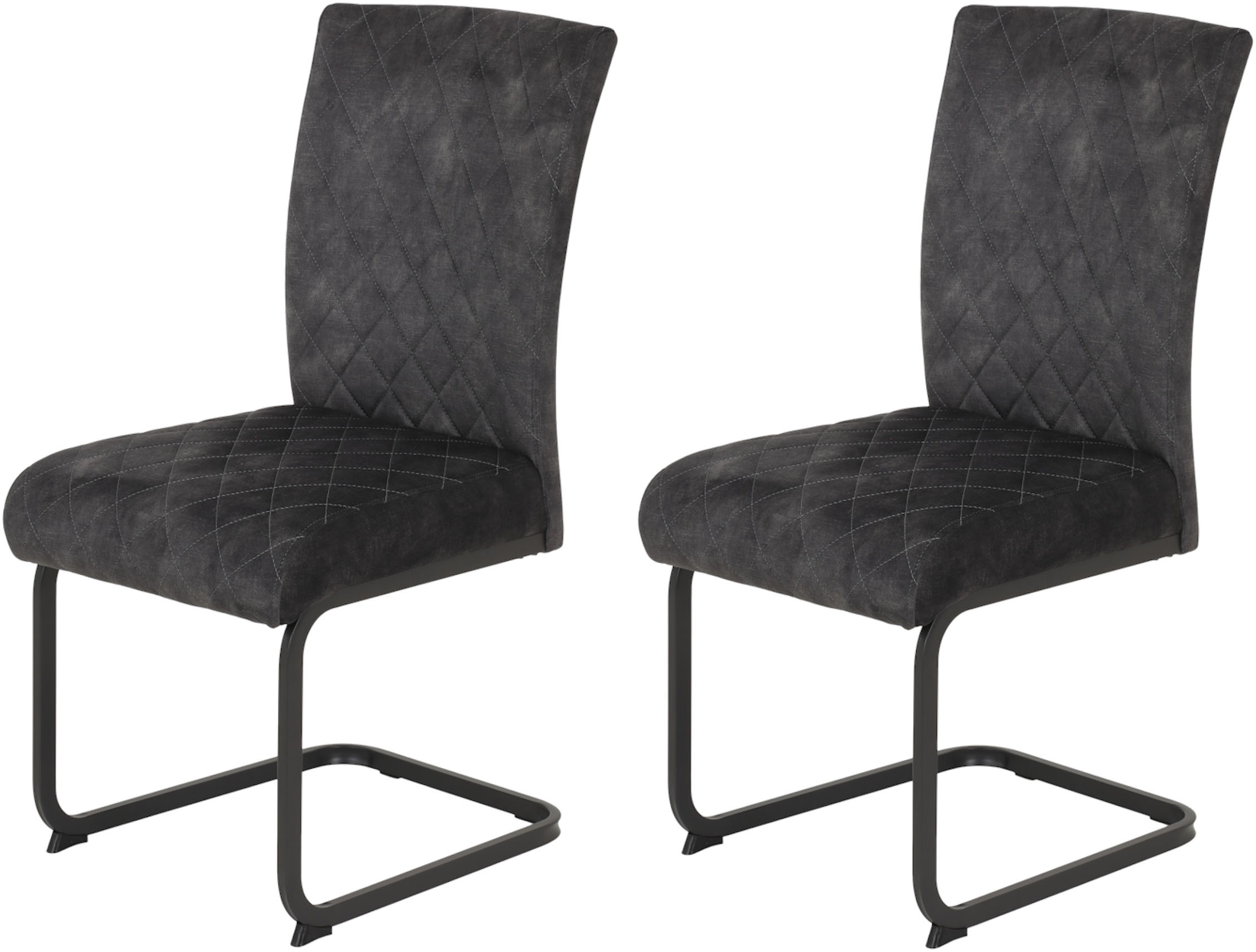 Image of GOODproduct Freischwinger "LINA" (Set) 2 Stk.Komfortsitz mit Federkern
