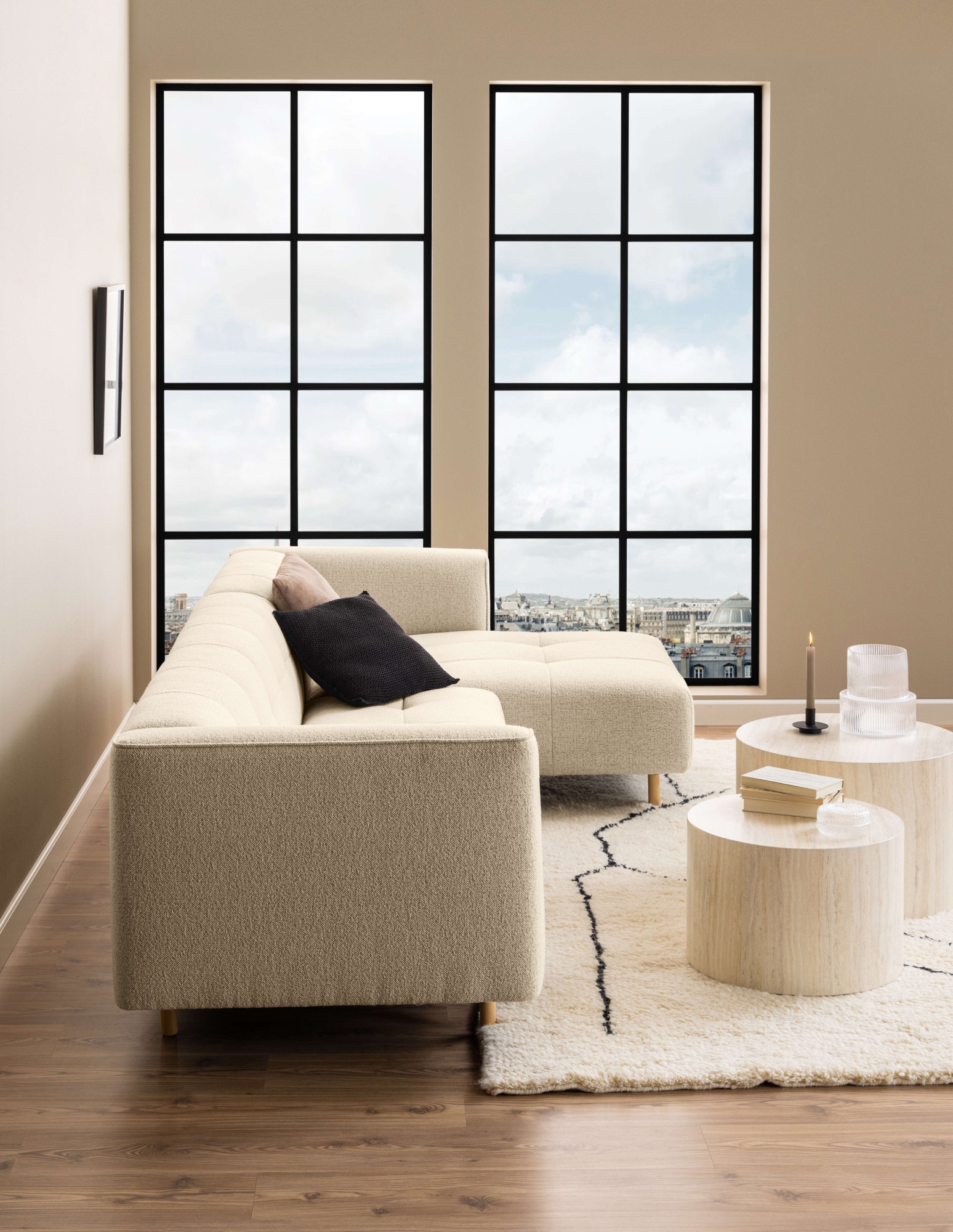 ACTONA GROUP Couchtisch »Dice 2er Set - Steinoptik, modern & stilvoll, skandinavisches Design« Couchtisch, Beistelltisch,  OTTOs Choice, Pflegeleichter Beistelltisch, vielseitig, robust
