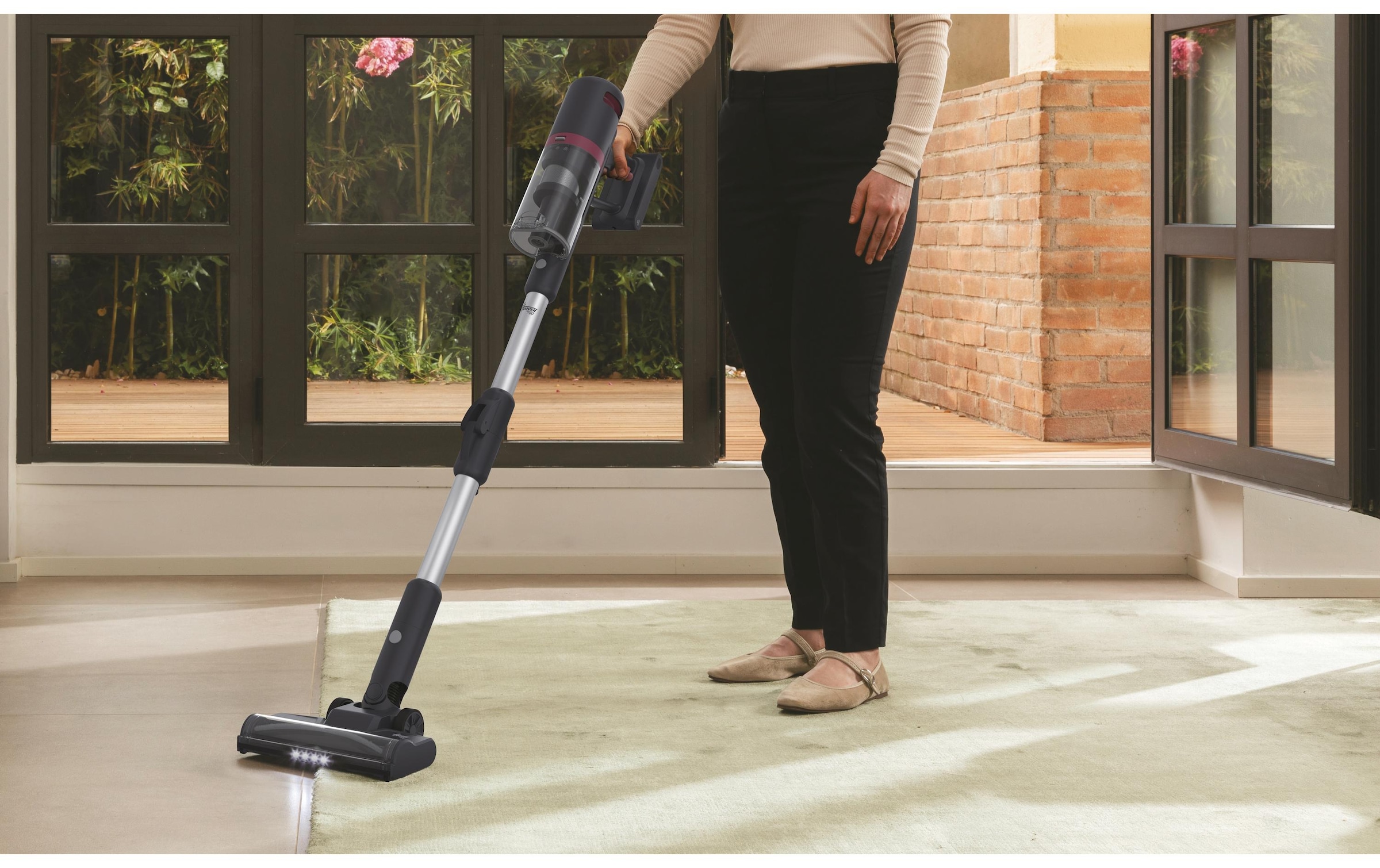 Hoover Akku-Hand-und Stielstaubsauger »HFG10HX 11 Blue Grey«