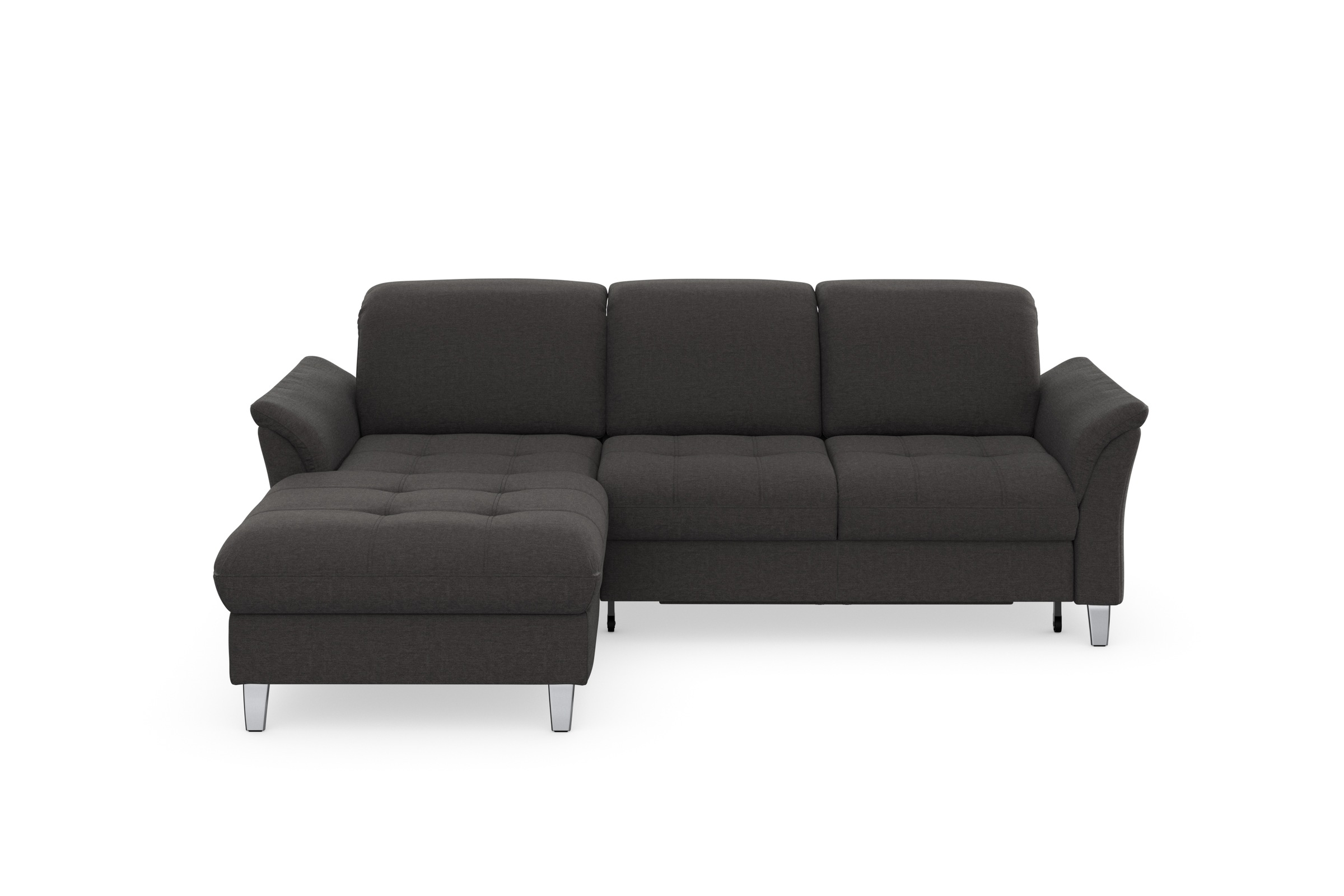 sit&more Ecksofa »Maggiore L-Form«, wahlweise mit Kopfteilverstellung, Bettfunktion und Bettkasten