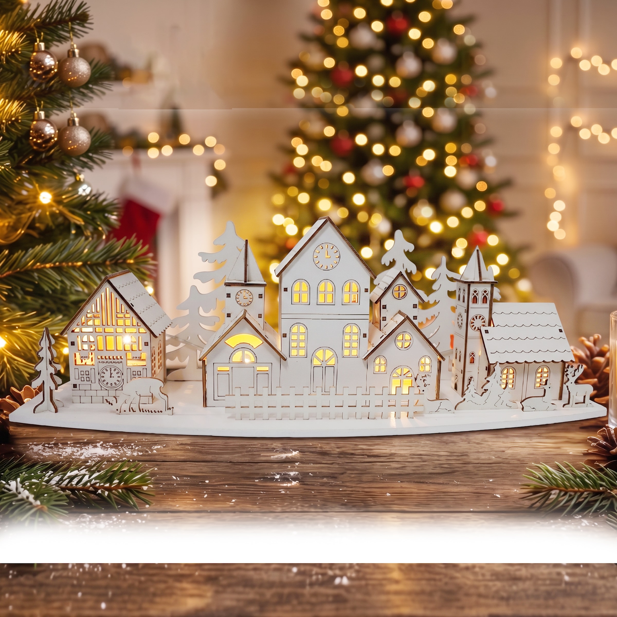 GOODproduct Village de Noël »Weihnachtsszene«