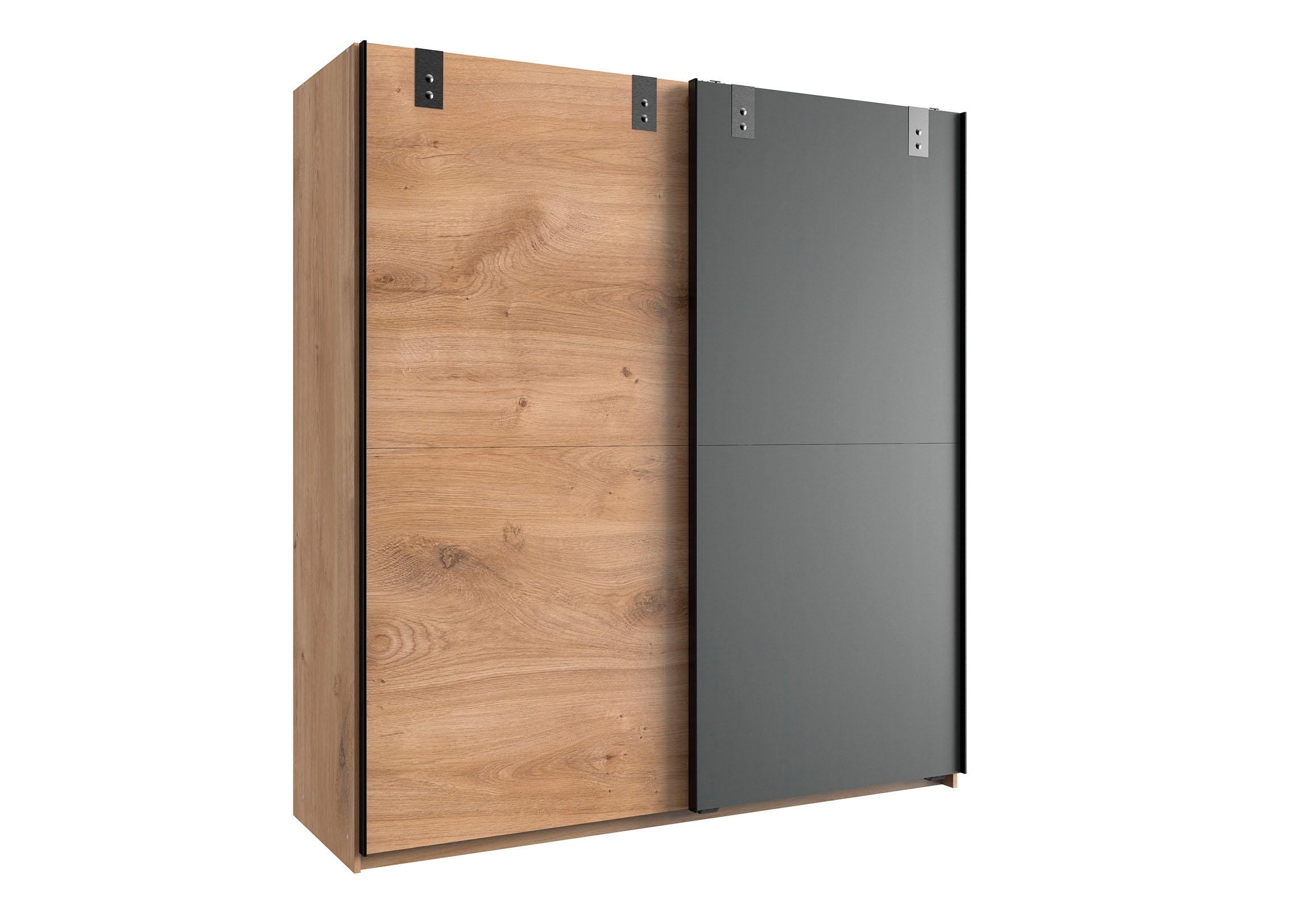 Image of Wimex Schwebetürenschrank "Liverpool, Made in Germany" Kleiderschrank im Industrial Look, 135 oder 180x64x198cm