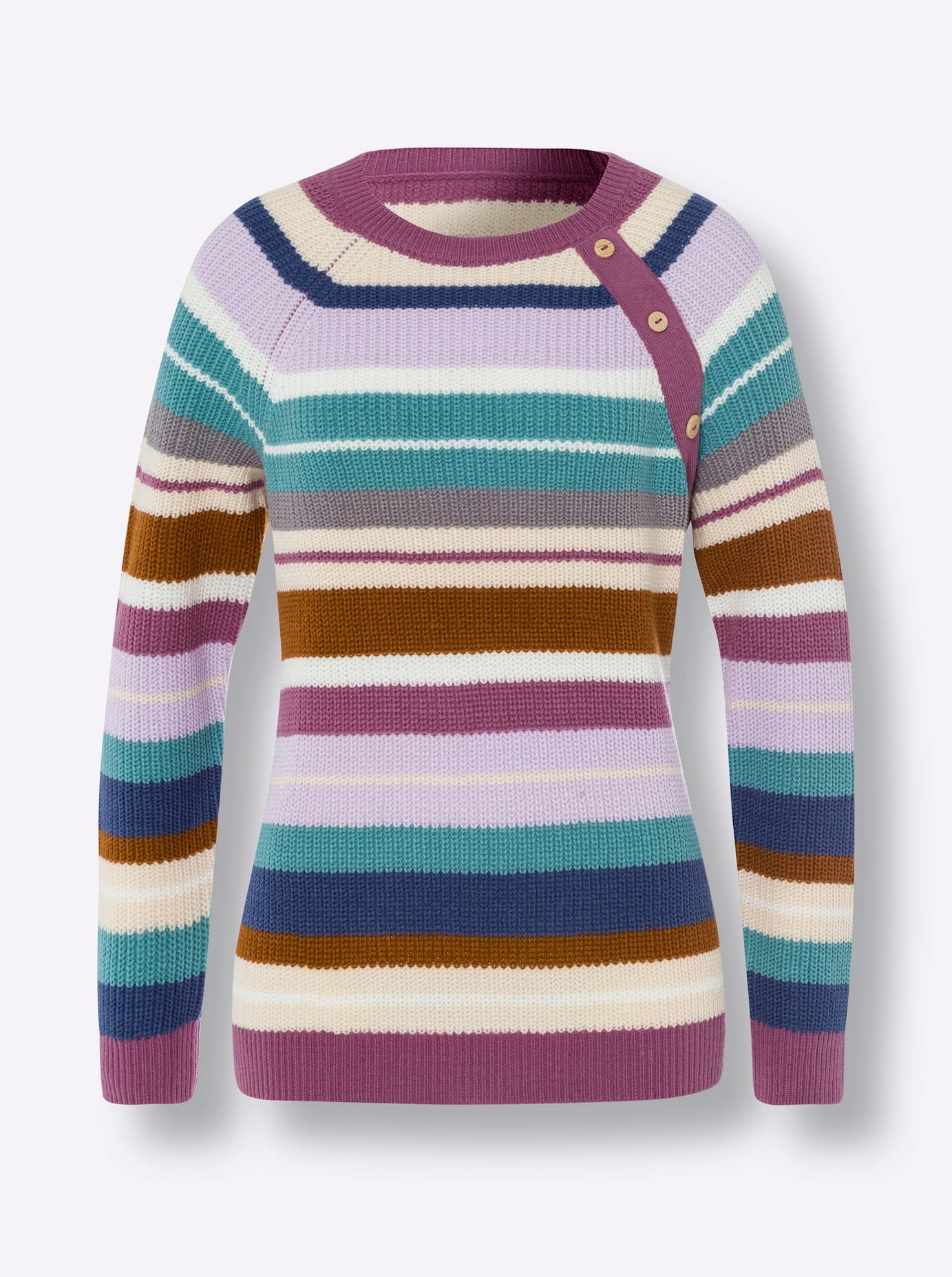 Classic Basics Rundhalspullover »Langarm-Pullover«
