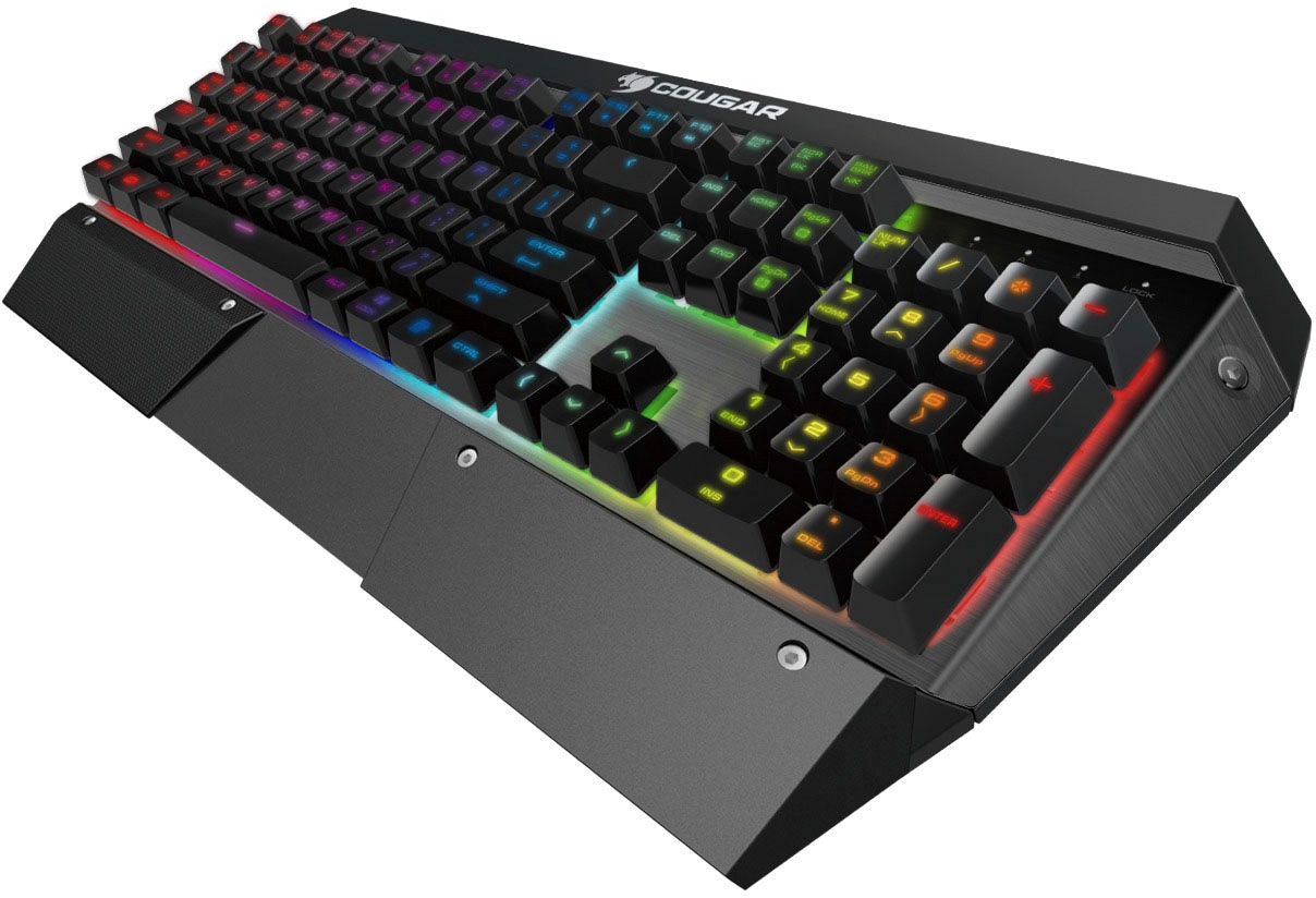 Cougar Gaming-Tastatur »Attack X3 RGB«, Cherry MX Silberfarben