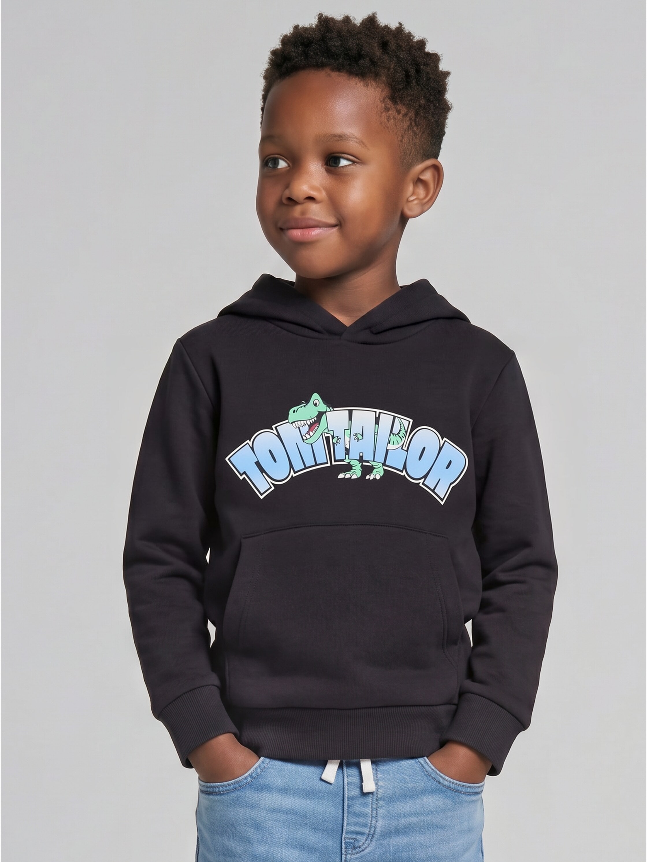 Image of TOM TAILOR Sweatshirt, mit Kapuze und Kängurutasche