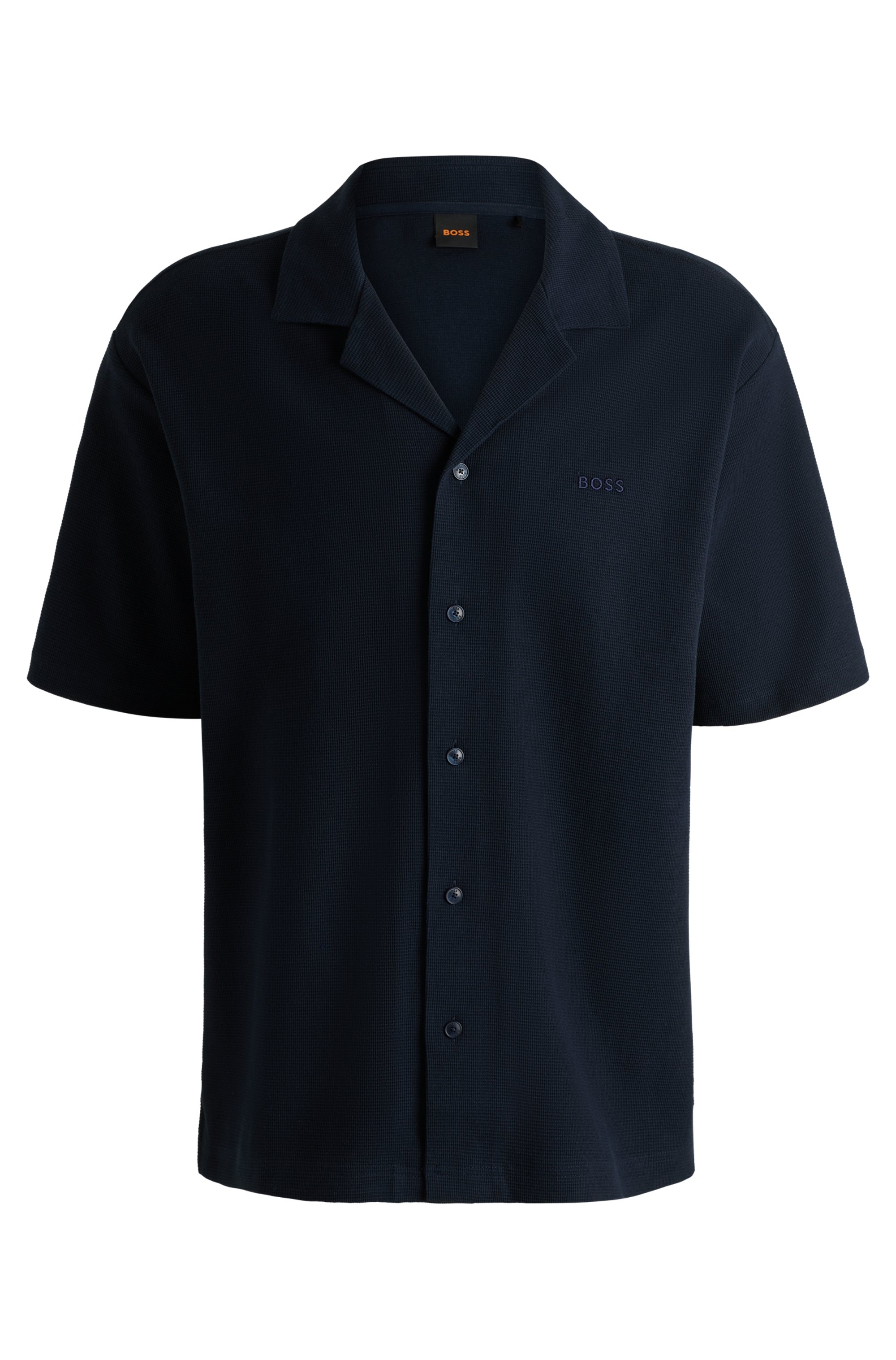 BOSS ORANGE Kurzarmshirt »Pe«, mit Ton-in-Ton Logo