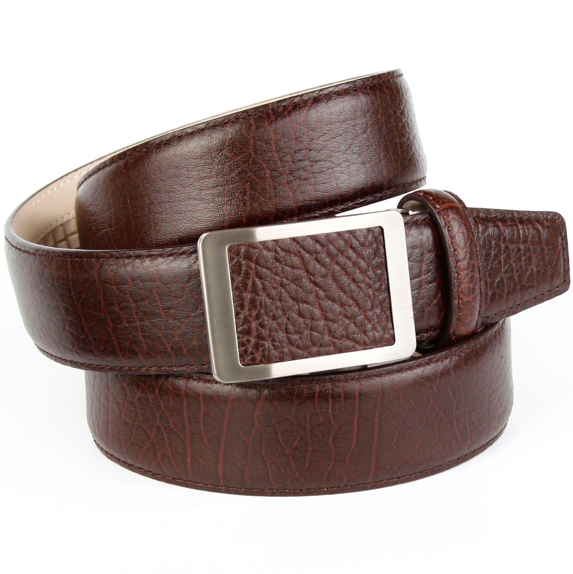 Image of Anthoni Crown Ledergürtel, für Freizeithosen, mit teilbezogener Schliesse bei Ackermann Versand Schweiz