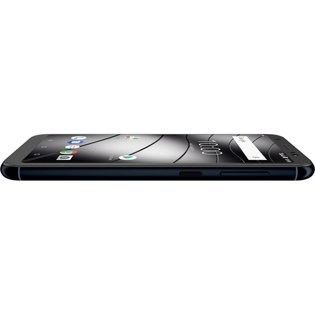 Gigaset Smartphone »GS185 Dual-SIM *inklusive Q-SIM 1GB Zone Global*«, Blau, 13,97 cm/5,5 Zoll, 16 GB Speicherplatz, 13 MP Kamera