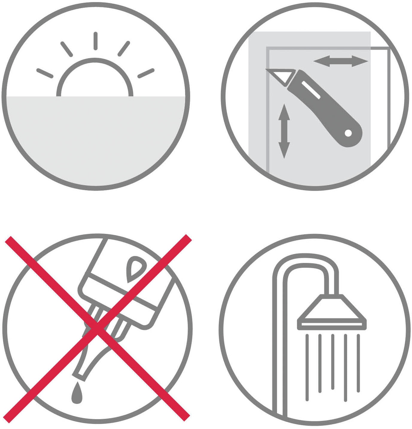 GARDINIA Fensterfolie »Statische Deko-Folie X-Mas Girlande halbtransparent 20 x 150 cm« 1 Stk. halbtransparent statisch haftend halbtransparent