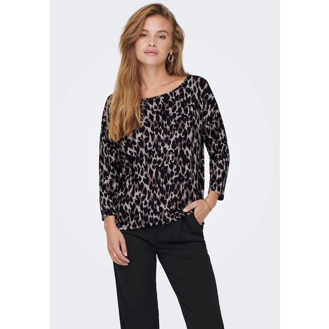 ♕ ONLY 3/4-Arm-Shirt »ONLELCOS 4/5 AOP TOP JRS« versandkostenfrei bestellen