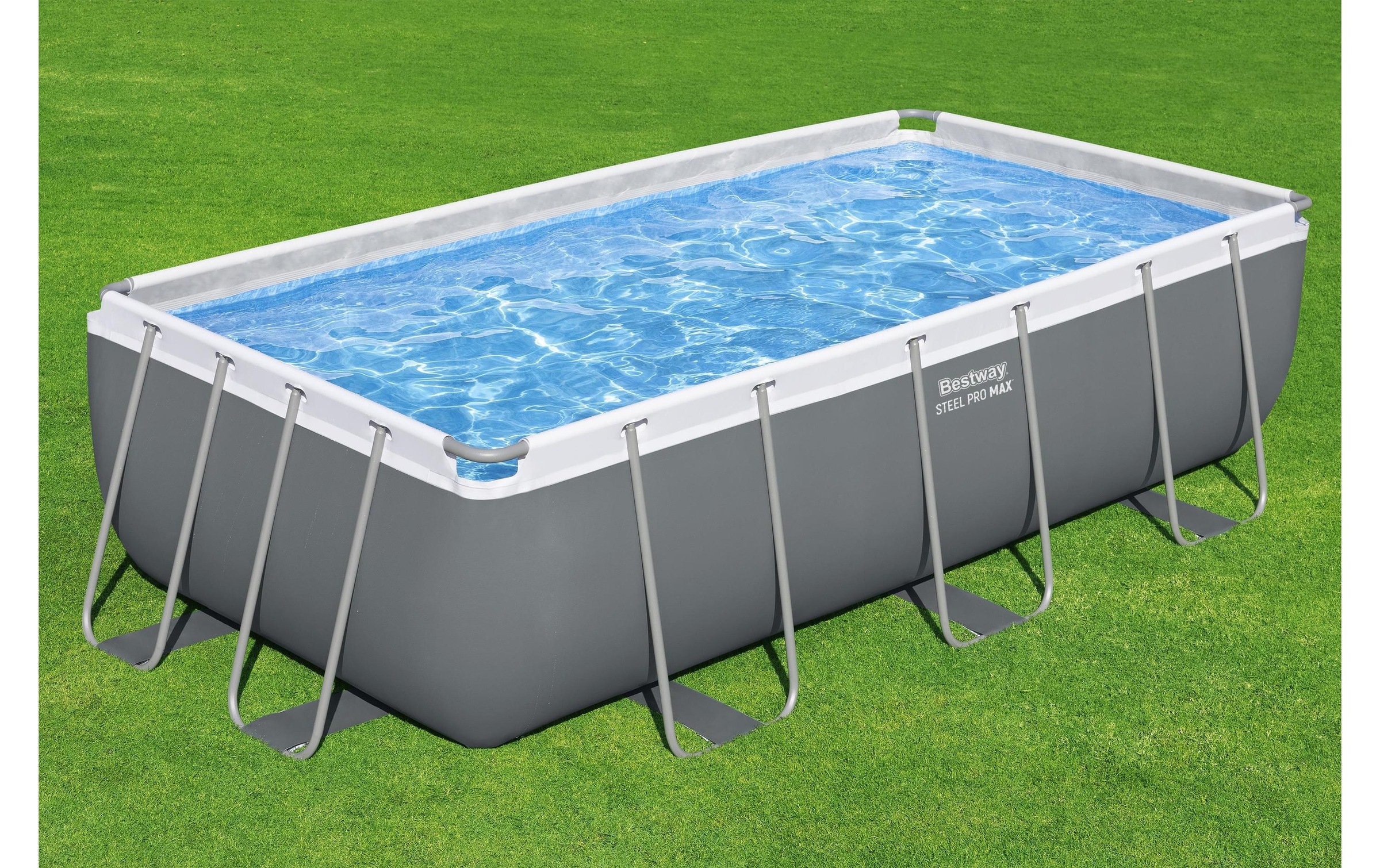 Bestway Jacuzzi »Steel Pro MAX« Rechteckiges Aufstellpool-Set