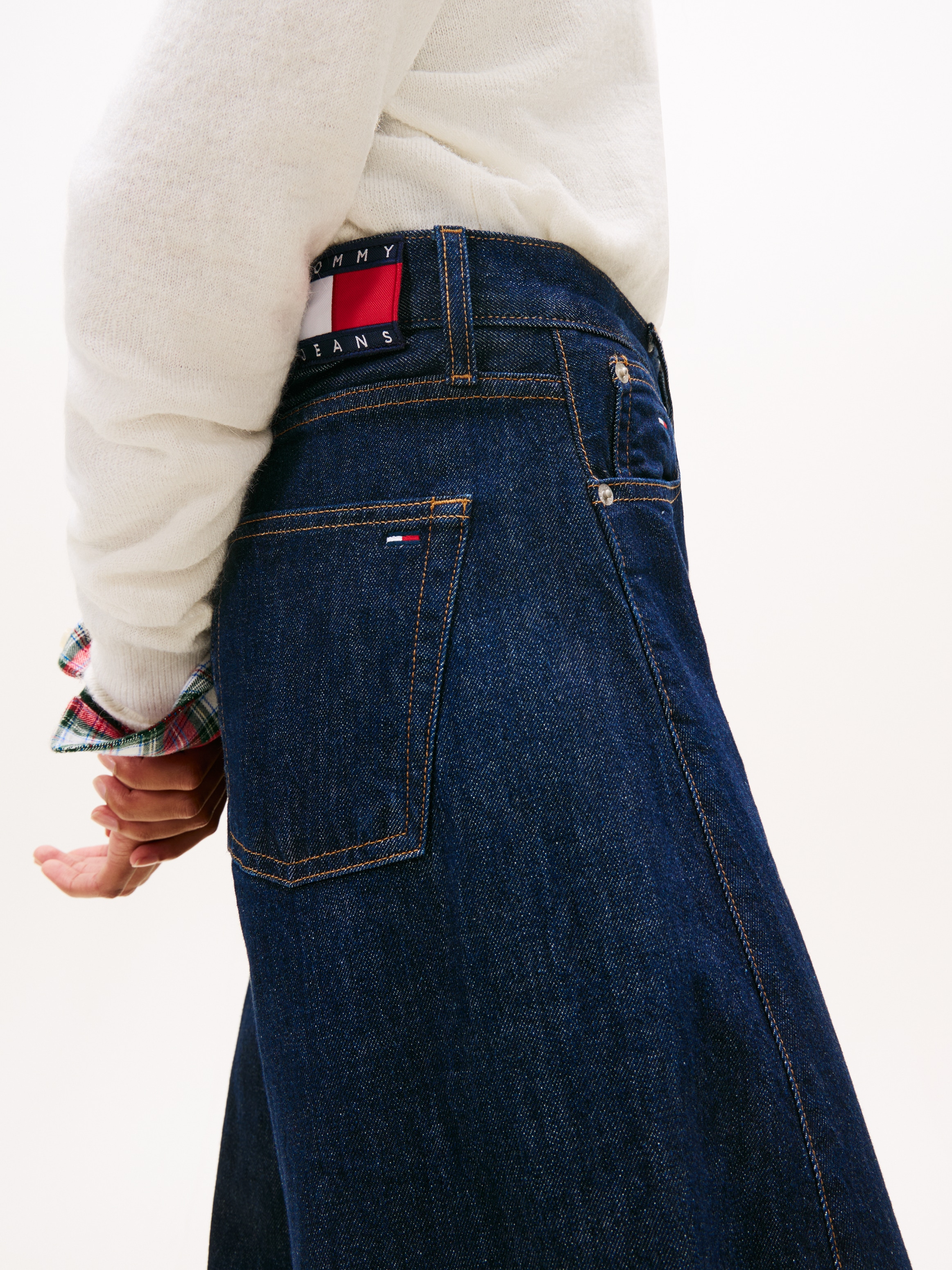 Tommy Jeans Jeans taille basse »ELLA MID BARREL DI4156«