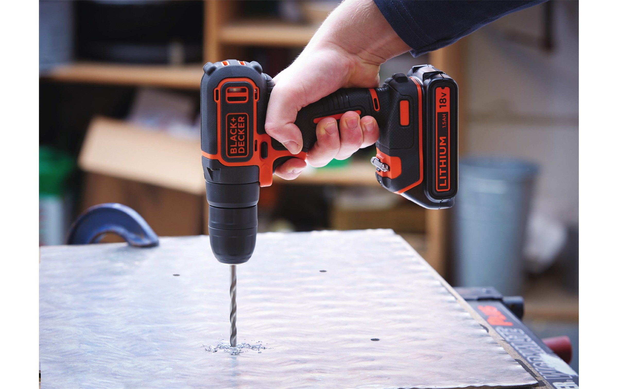 Black + Decker Akku-Schlagschrauber »Schlagbohrschraub«