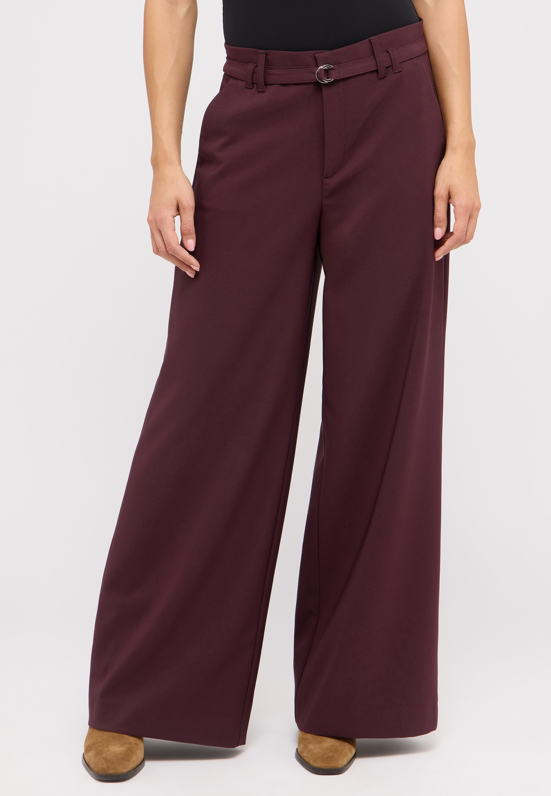 Image of ANGELS "LIVA SLEEK" Hose Liva Chic Belt mit eingebautem Gürtel