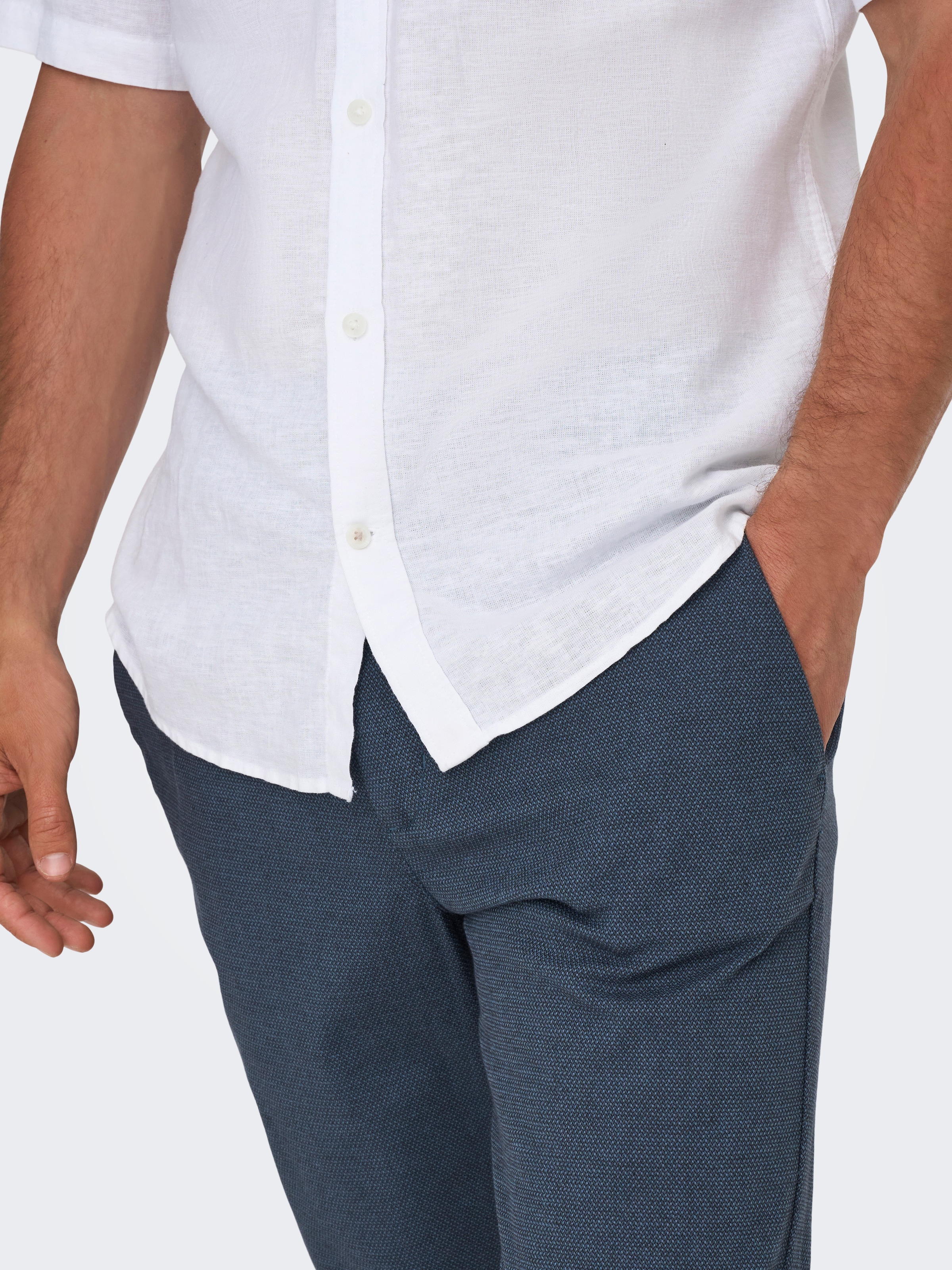 ONLY & SONS Pantalon de costume »ONSMARK PETE SLIM DOBBY 0058 PANT NOOS«