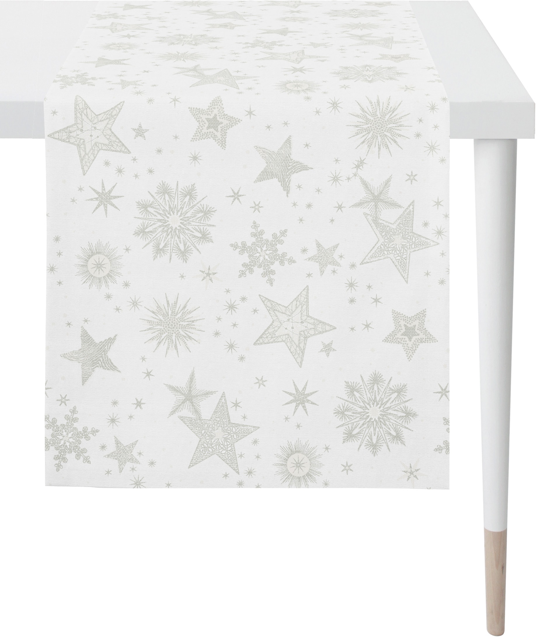 Image of APELT Tischläufer "9602 CHRISTMAS ELEGANCE, Weihnachtsdeko, Weihnachten" Lurex-Jacquardgewebe