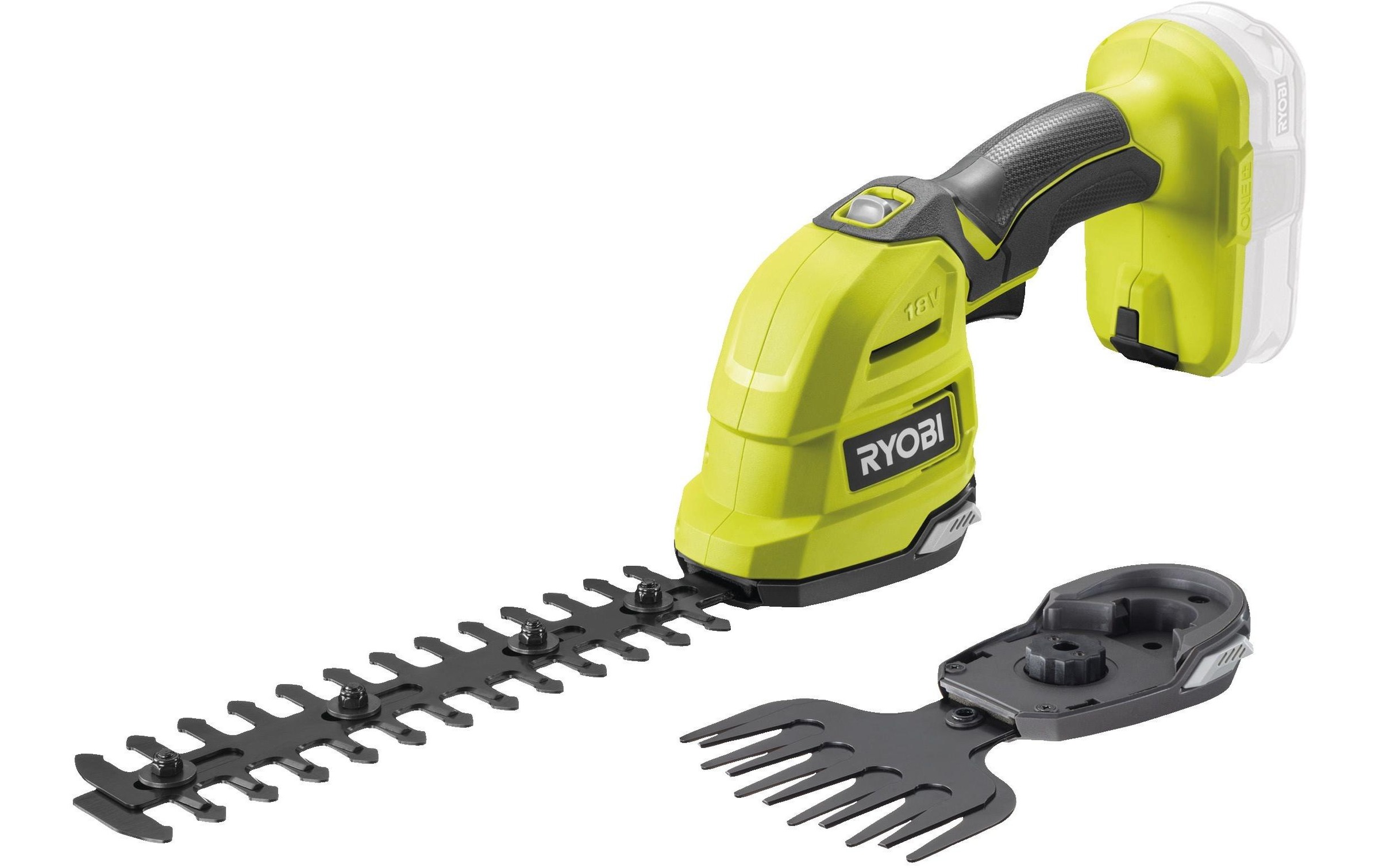 Image of RYOBI Akku-Gras- und Strauchscherenset "RYOBI RY18GSA-0" ()