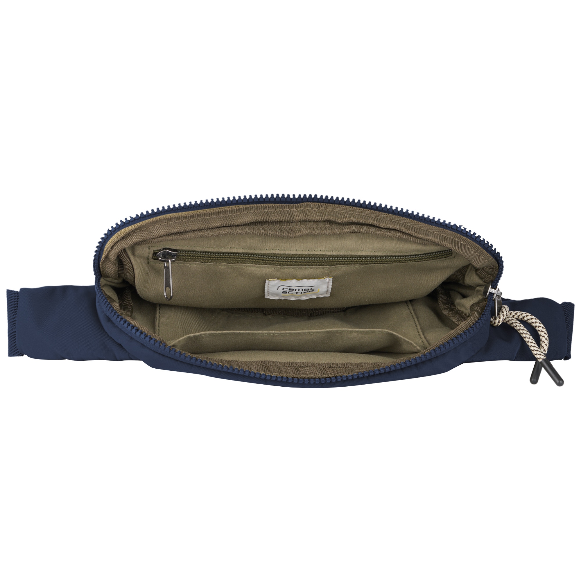 camel active Bauchtasche »Aurum« aus recyceltem Polyester in Nylonstruktur, leicht & mit feinen Details