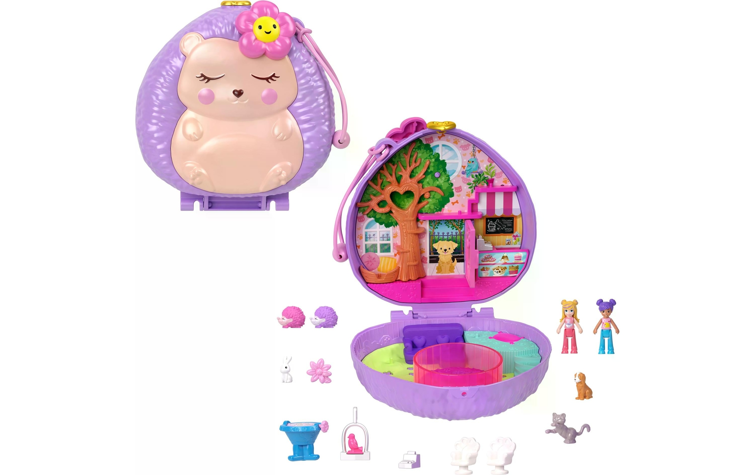 Polly Pocket Spielwelt »Polly Pocket Hedgehog Coffee Shop«