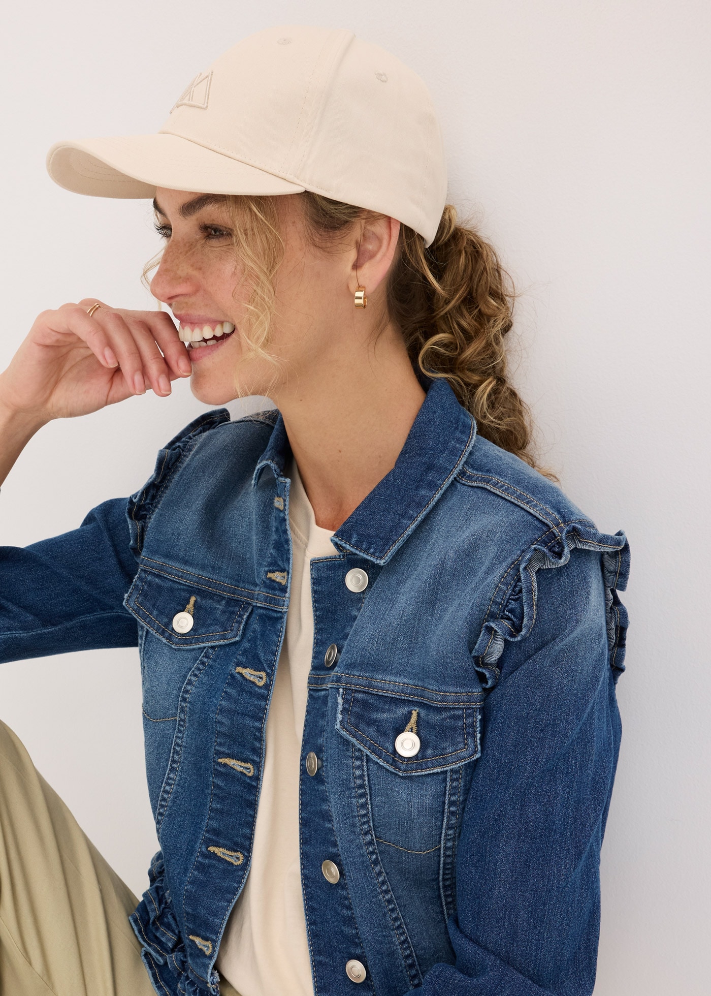 bonprix Casquette de baseball mit Stickerei, verstellbar