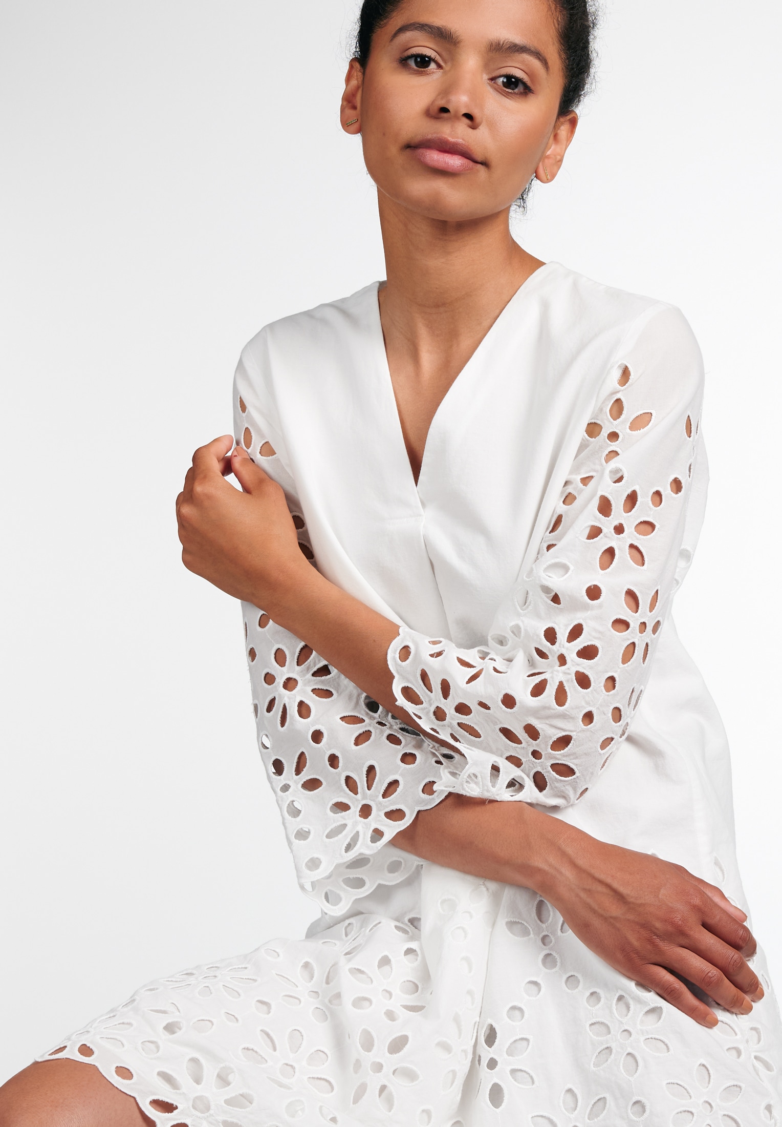 Eterna Robe en dentelle »LOOSE FIT«