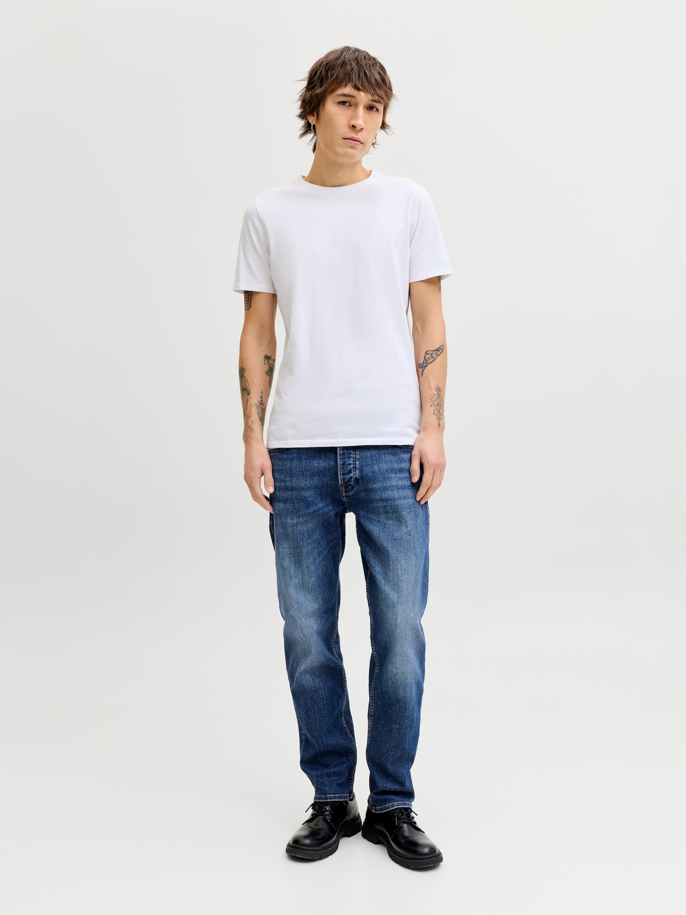Jack & Jones Jeans taille basse »JJIMIKE JJORIGINAL ST 171 NOOS« mélange de coton, coupe comfort
