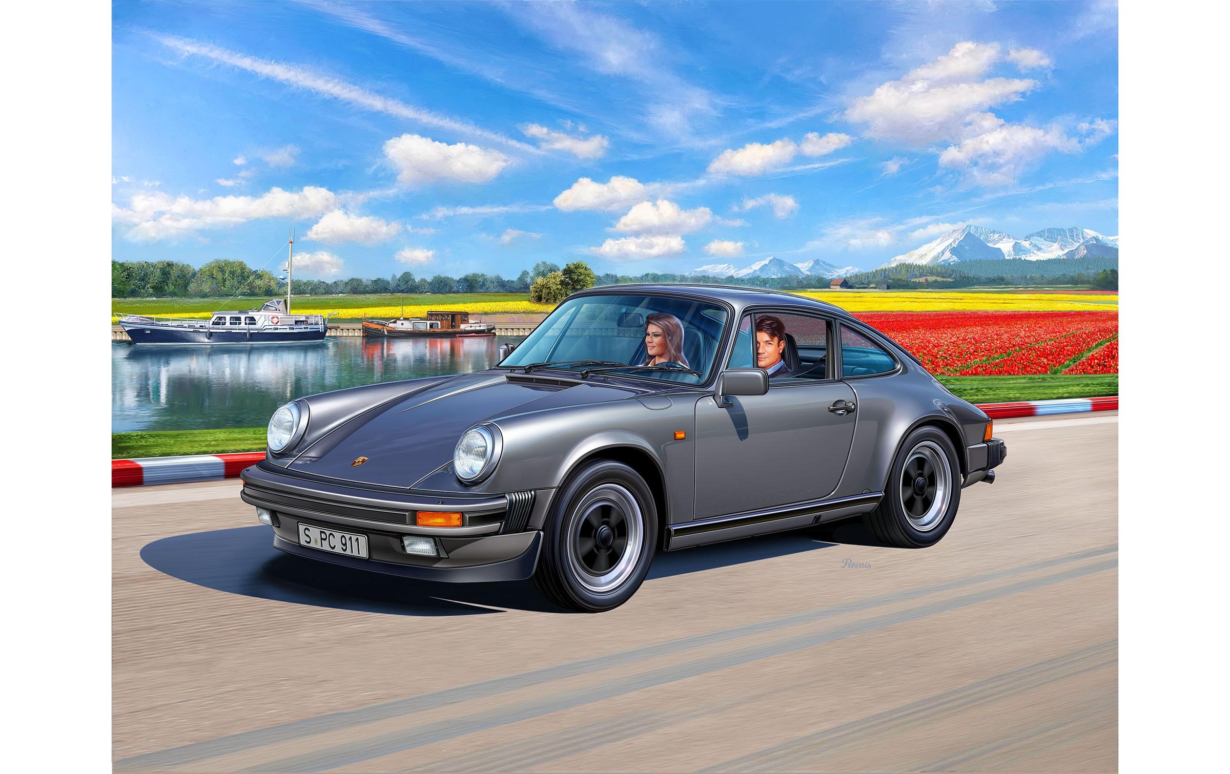 Image of Revell Modellbausatz "Bausatz Porsche 911 G-Modell Coupé 1:24" 100 Stk. tlg. 1:24