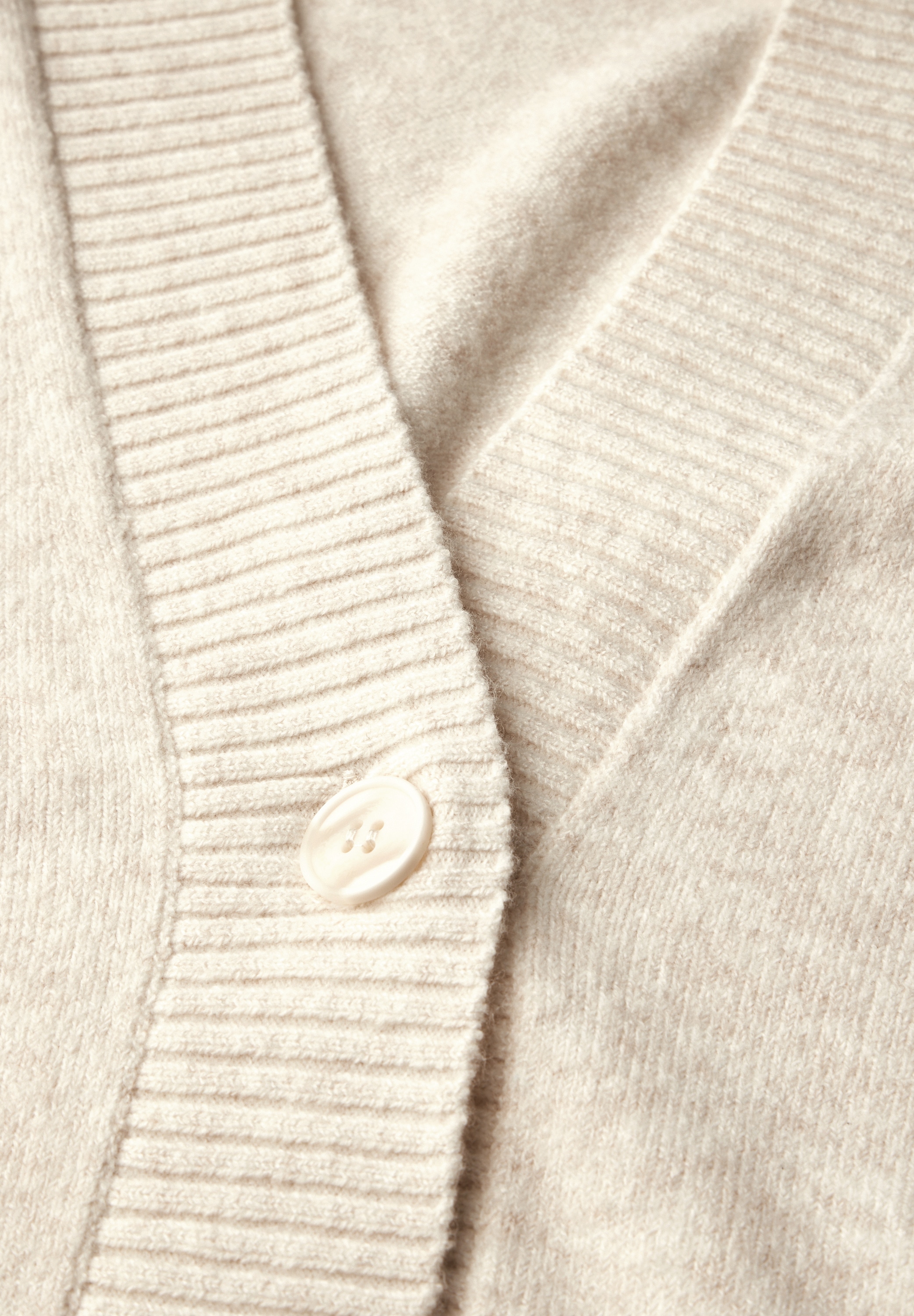 STREET ONE Strickjacke, in melierter Optik