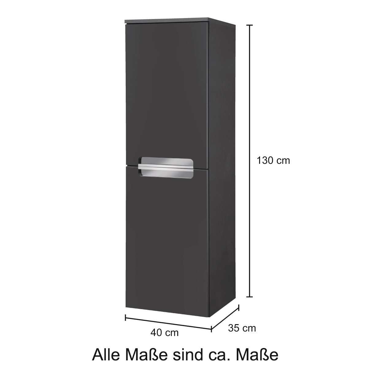 welltime Midischrank »Malibu«, Breite 40 cm, mit viel Stauraum