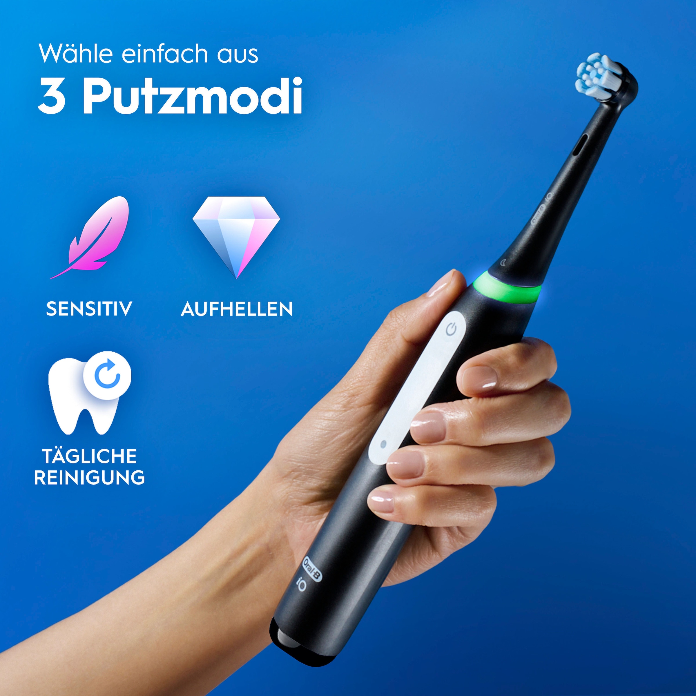 Oral-B Brosse à dents électrique »iO Series 3« 1 cuis Aufsteckbürsten Technologie magnétique