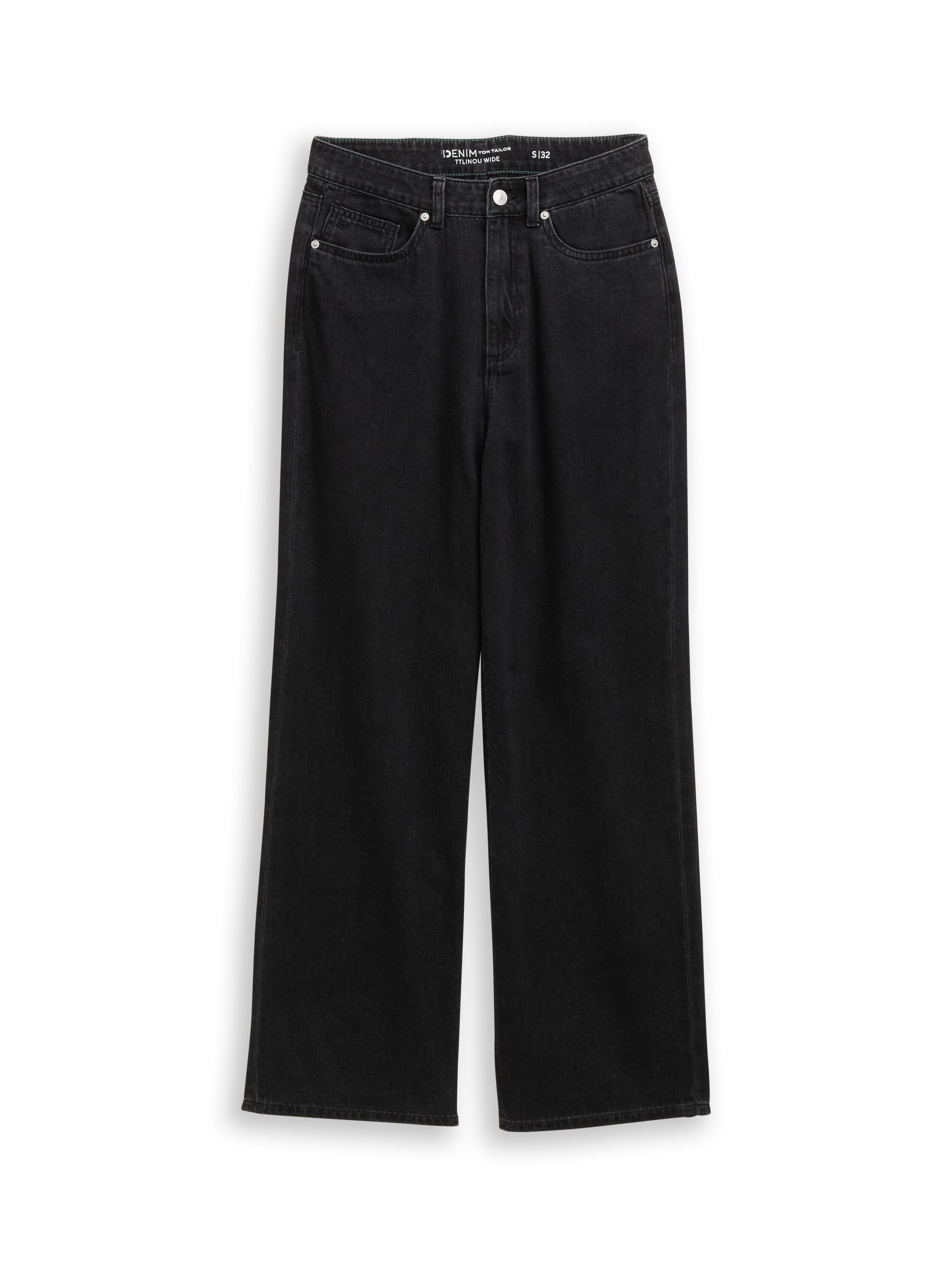TOM TAILOR Denim Jeans à 5 poches »Style LINOU« avec jambe large