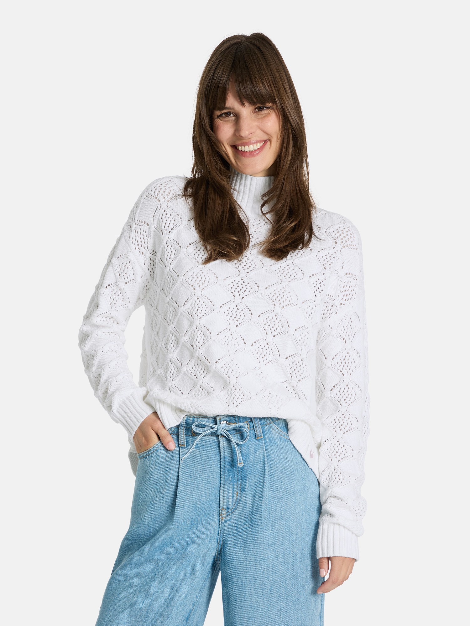 Image of Lieblingsstück Strickpullover "ColineL" mit Ajourmuster