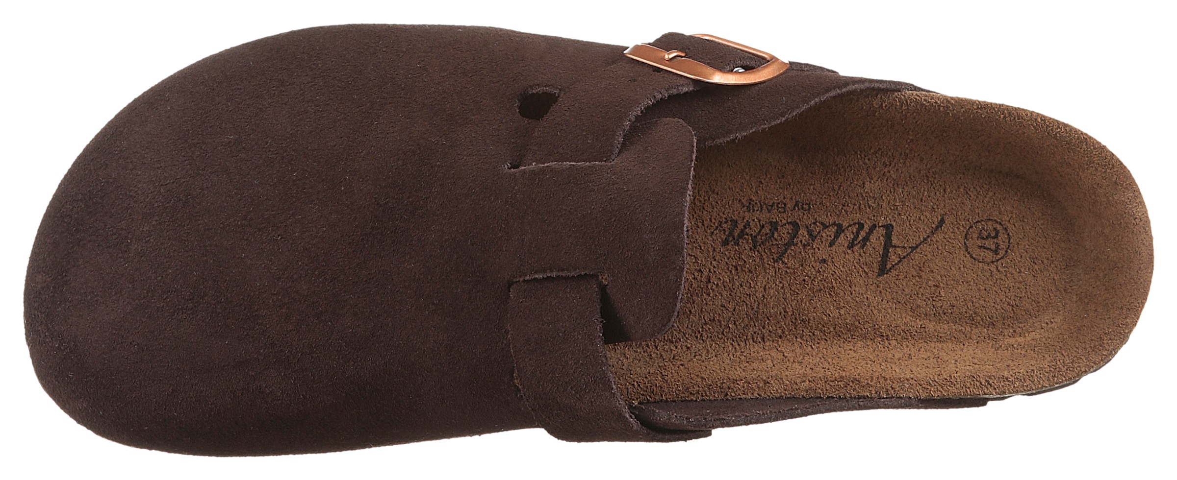 Aniston SHOES Sabot  Hausschuh, Sommerschuh, mit ergonomischem Fussbett