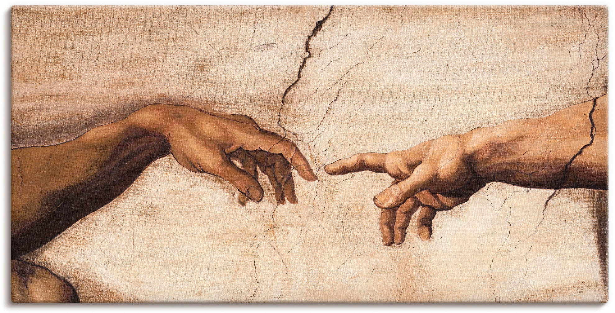 Image of Artland Wandbild "Hände" Religion 1 Stk. tlg. als Alubild, Leinwandbild, Poster in verschied. Grössen