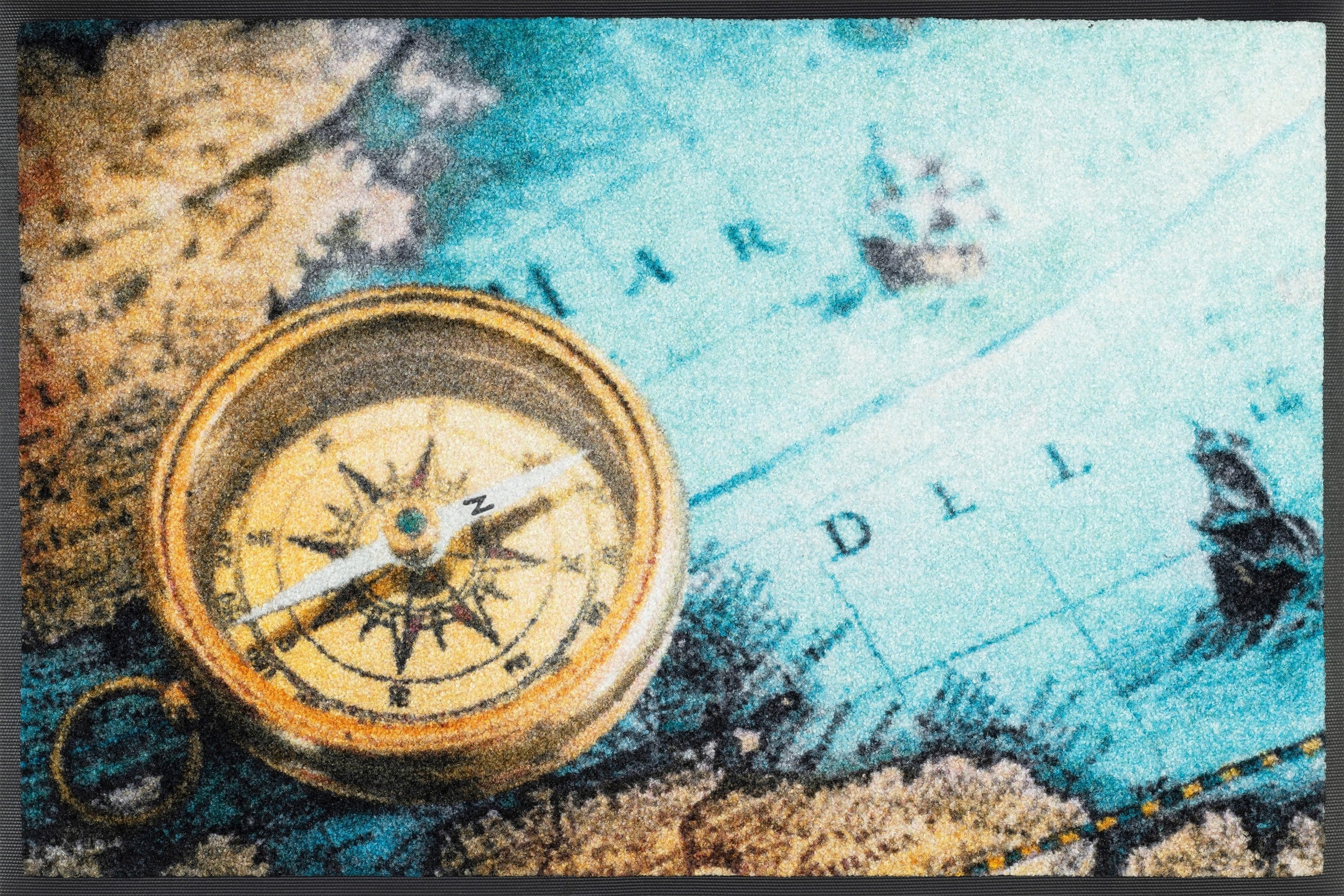 Image of wash+dry by Kleen-Tex Fussmatte »Nauticus«, rechteckig, 7 mm Höhe, Schmutzfangmatte, rutschhemmend, In- und Outddor geeignet bei Ackermann Versand Schweiz