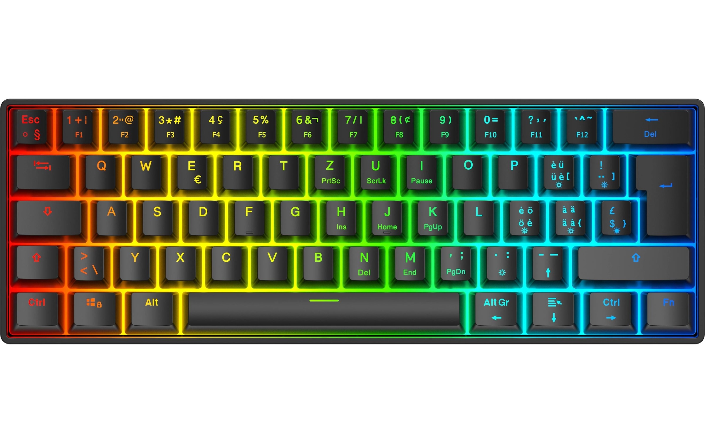 DELTACO Gaming-Tastatur »GAM-175-C Hot-Swap« ()