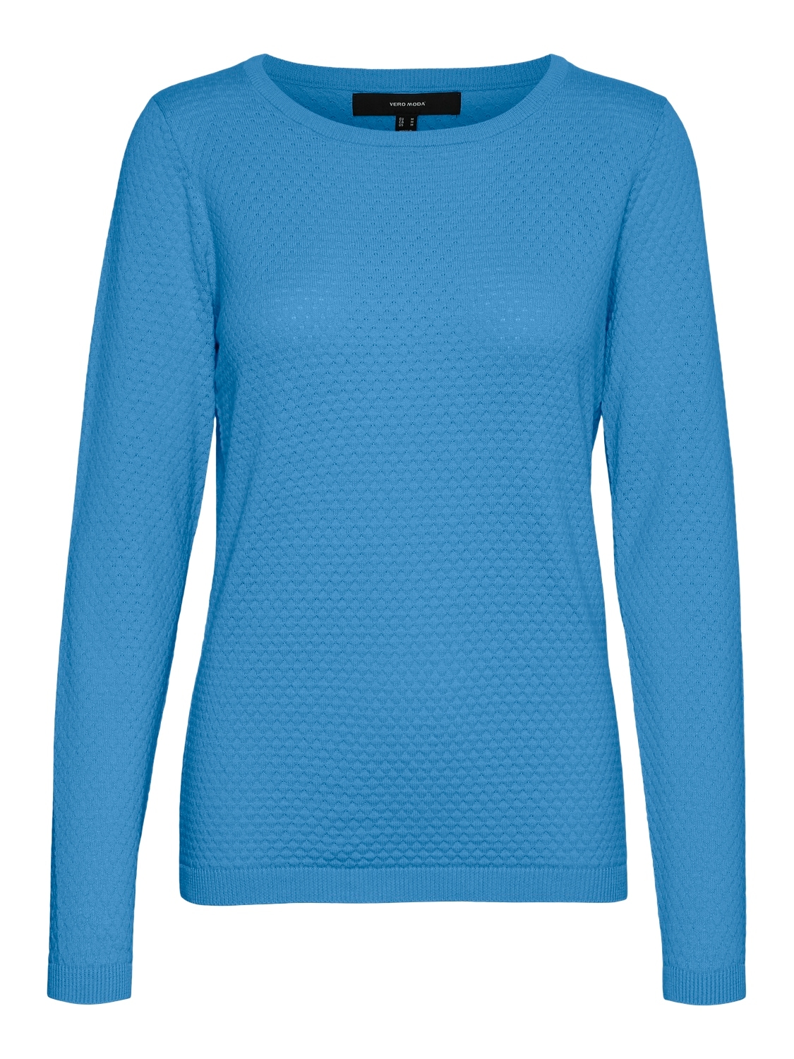 Vero Moda Rundhalspullover »VMCARE STRUCTURE LS O-NECK BLOU NOOS«