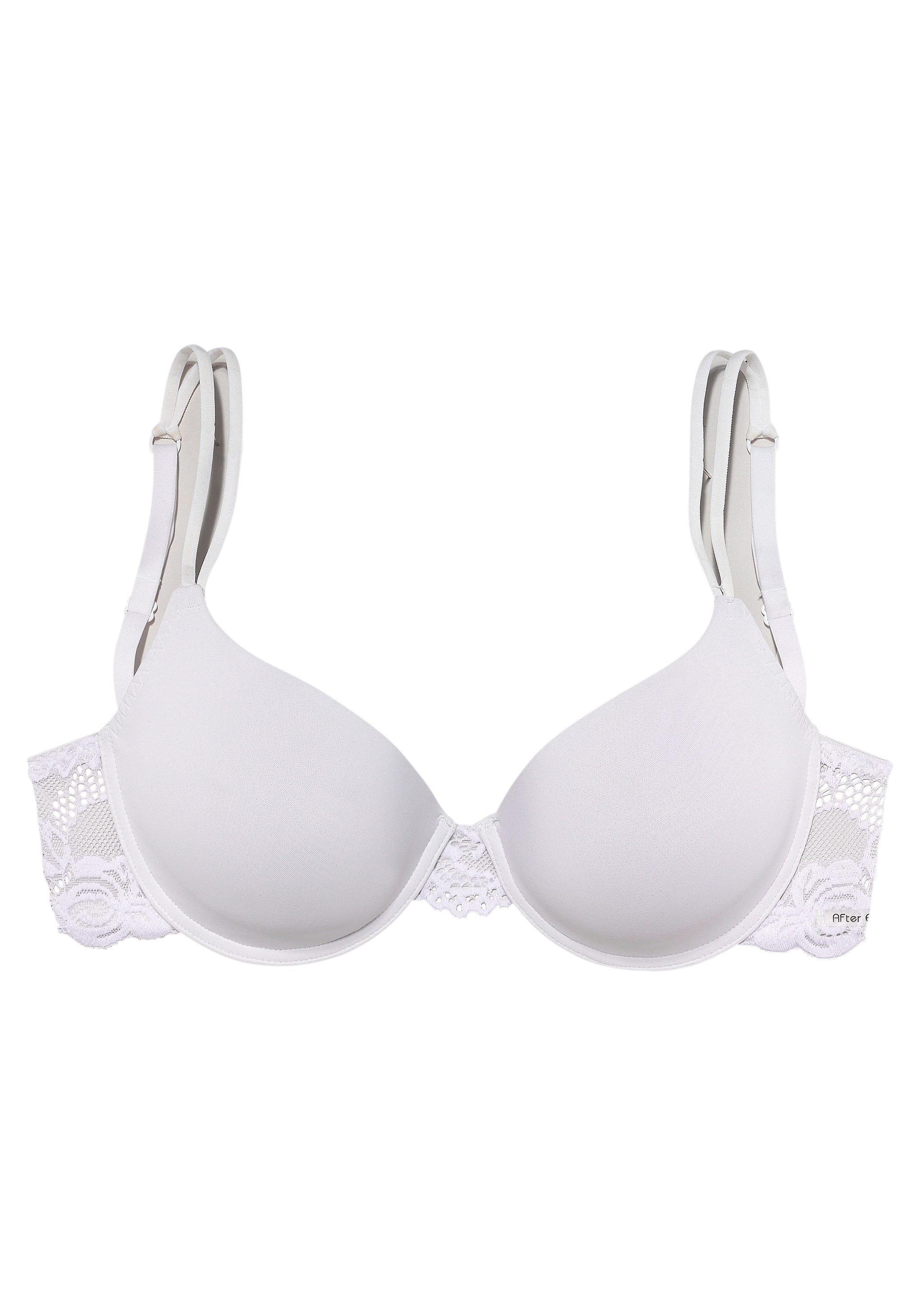 After Eden Push-up-BH "BOOST" glatte Cups, Gelkissen, mit Bügel, mit Spitze, push up, feminin