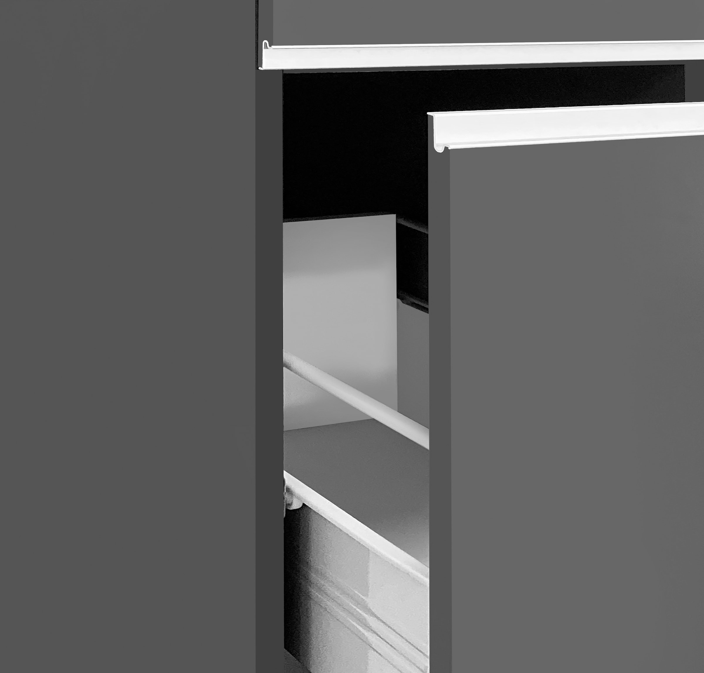 KOCHSTATION Küche »KS-Sole Küchenschrank-Set« Breite 90 cm,Umbau-und Apothekerschrank im Set