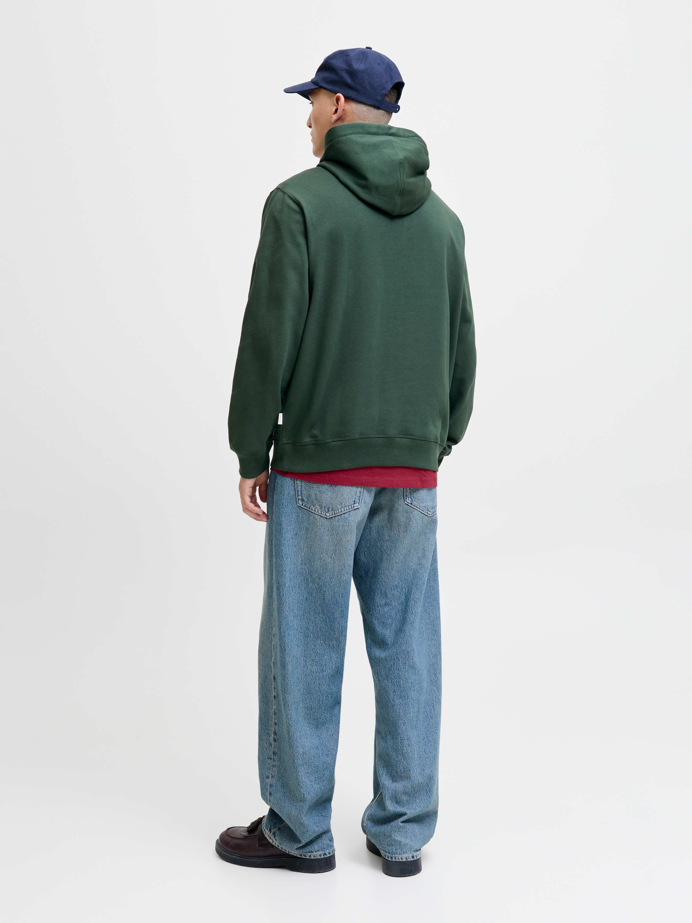 Jack & Jones Kapuzensweatshirt »JORNORREBRO EMB SWEAT HOOD NOOS«, mit Logo Print
