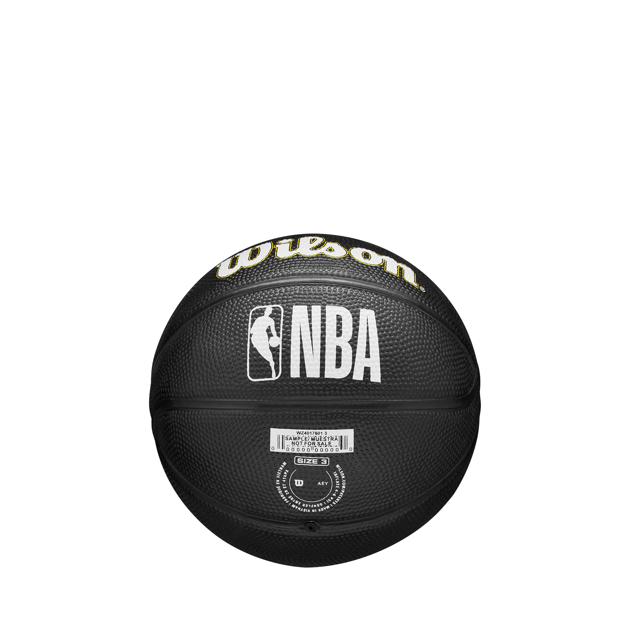 Wilson Basketball »NBA TEAM TRIBUTE MINI« für Erwachsene, mit griffiger Haptik, aus Gummi, robuste Ausführung