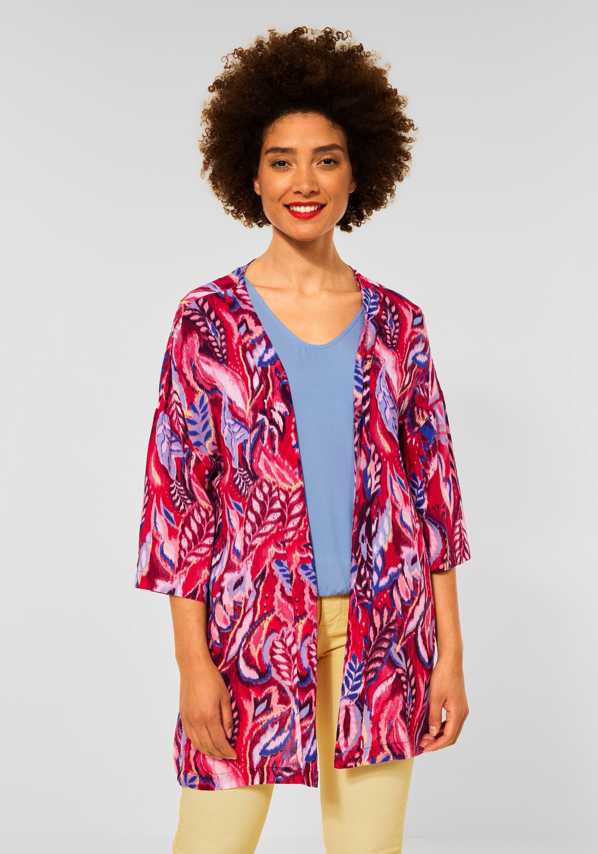 Image of STREET ONE Blusenkimono, mit extraweitem Arm bei Ackermann Versand Schweiz