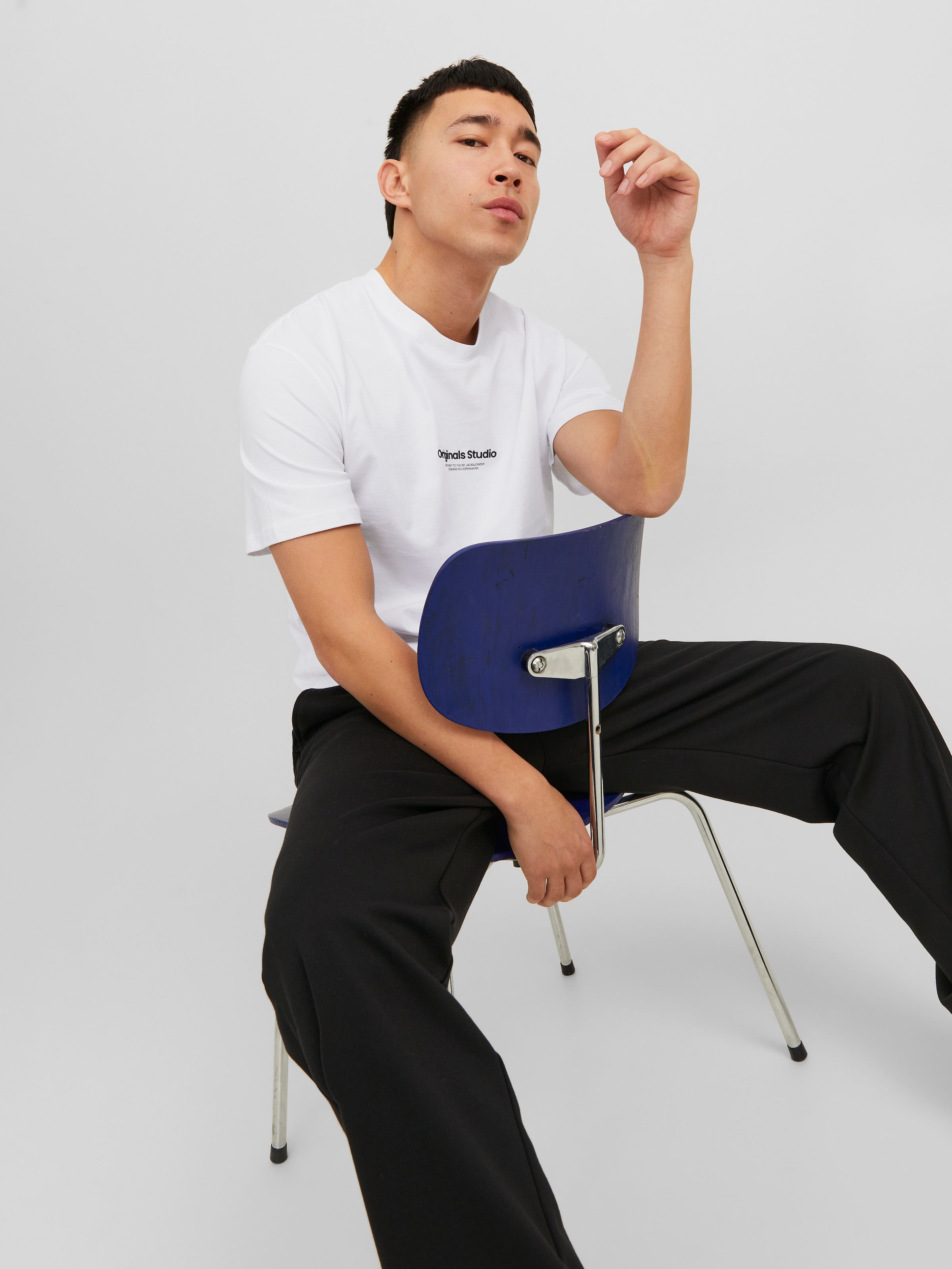 Jack & Jones Shirt à col rond »JORVESTERBRO TEE SS CREW NECK NOOS«