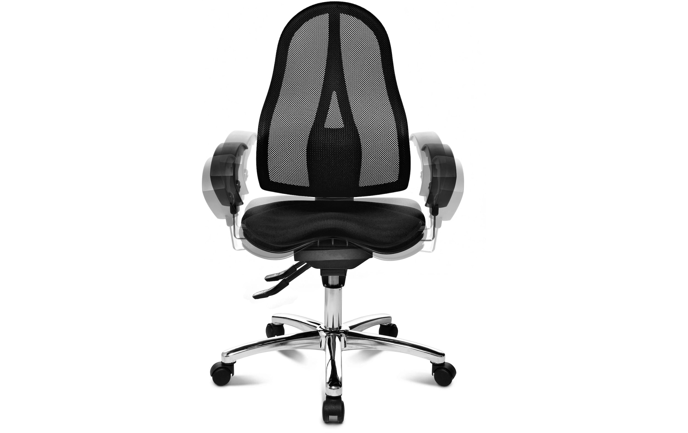 TOPSTAR Schreibtischstuhl »Sitness 15 Schwarz«