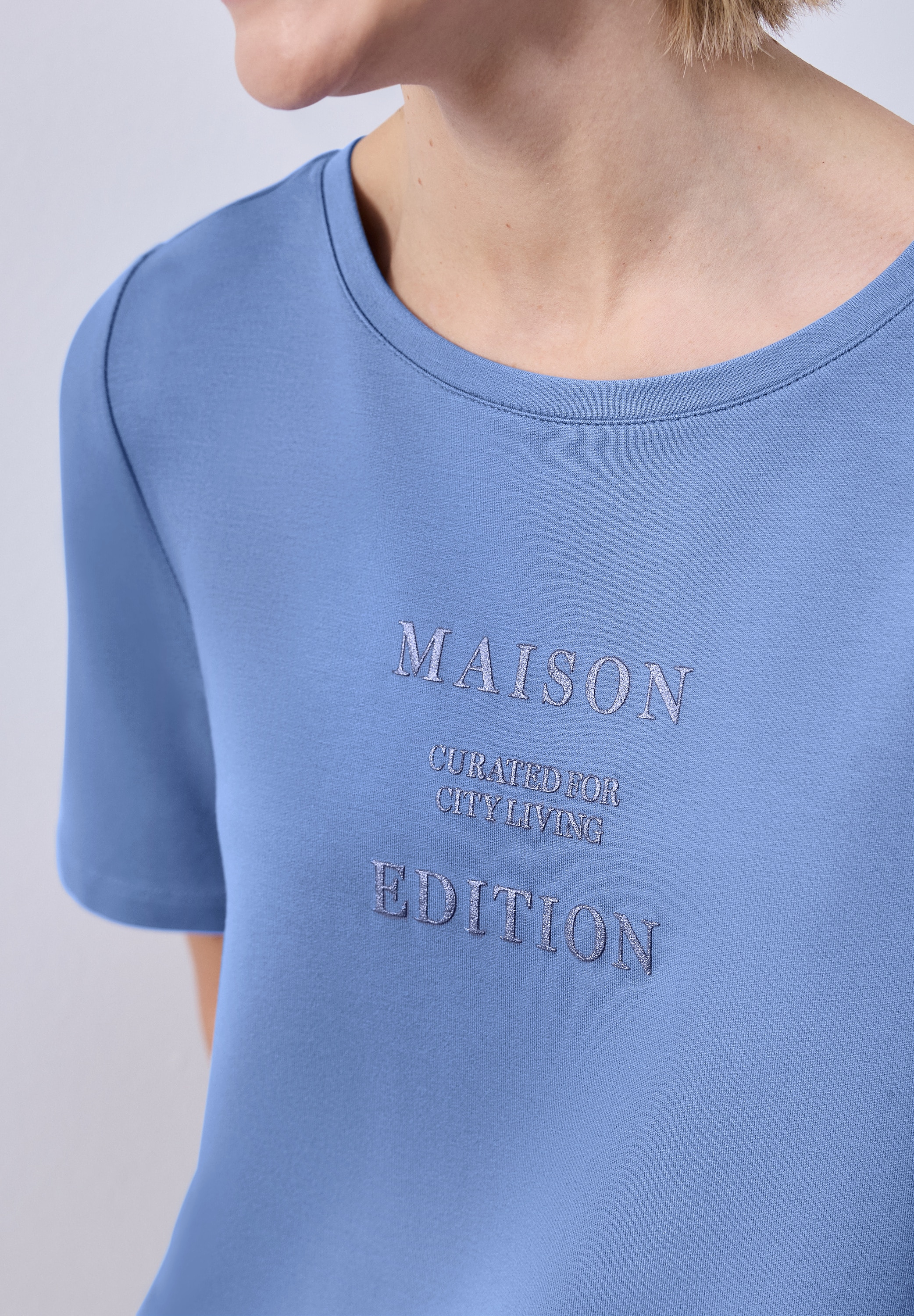 Image of STREET ONE Kurzarmshirt mit Print