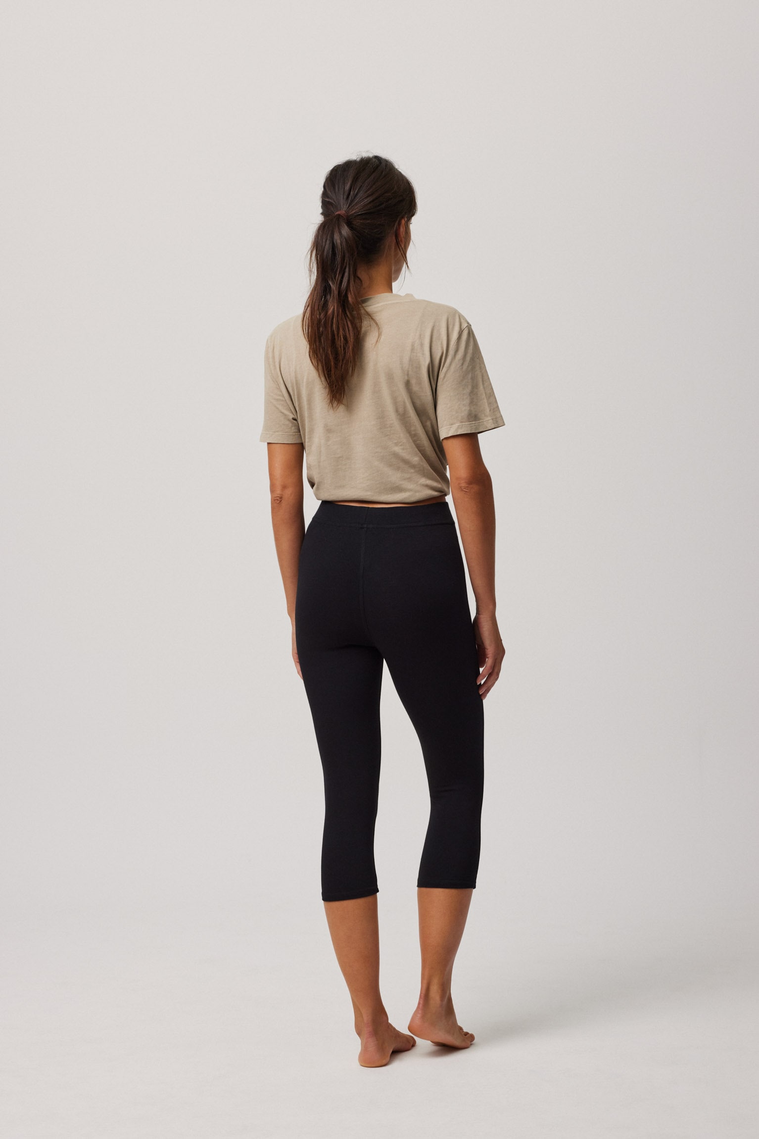YSABEL MORA 3/4-Leggings, (2er Pack), elastischer Bund, Baumwollmix