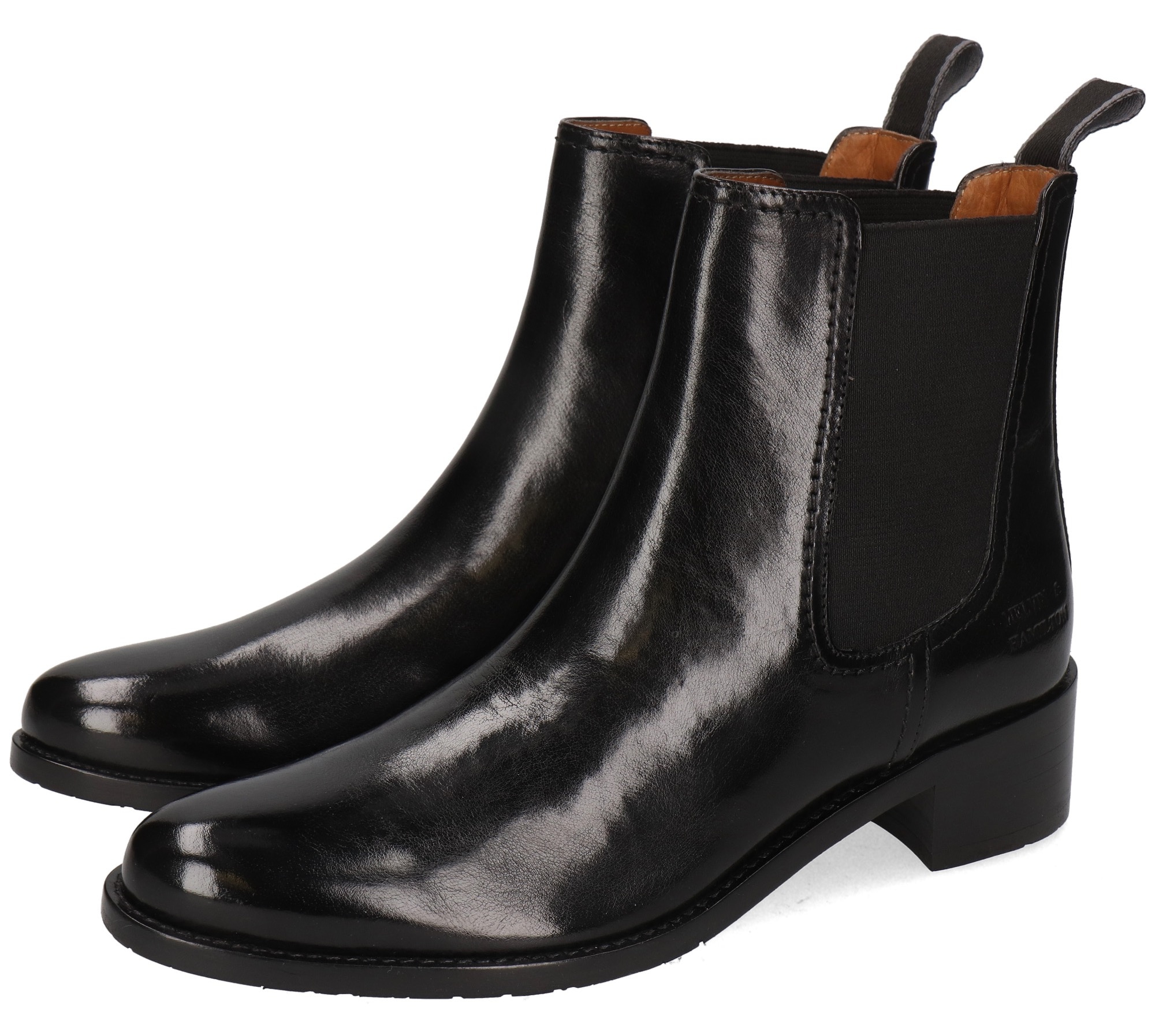 Melvin & Hamilton Stiefelette »Kaya 1 vegetabil gegerbt«, Chelseaboot, Kurzstiefel, Boot mit...