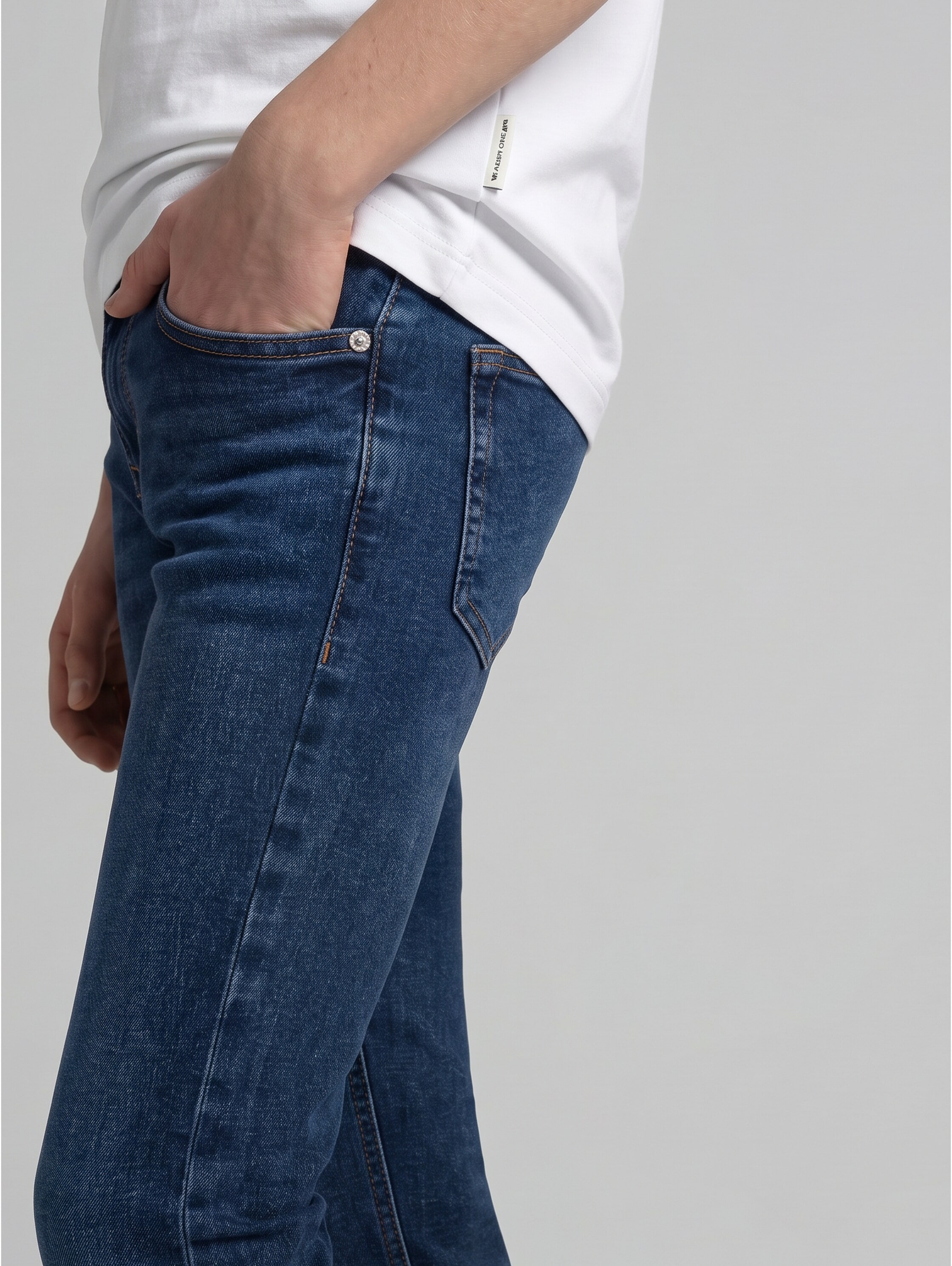 TOM TAILOR Jeans à 5 poches avec stretch et coupe slim fit
