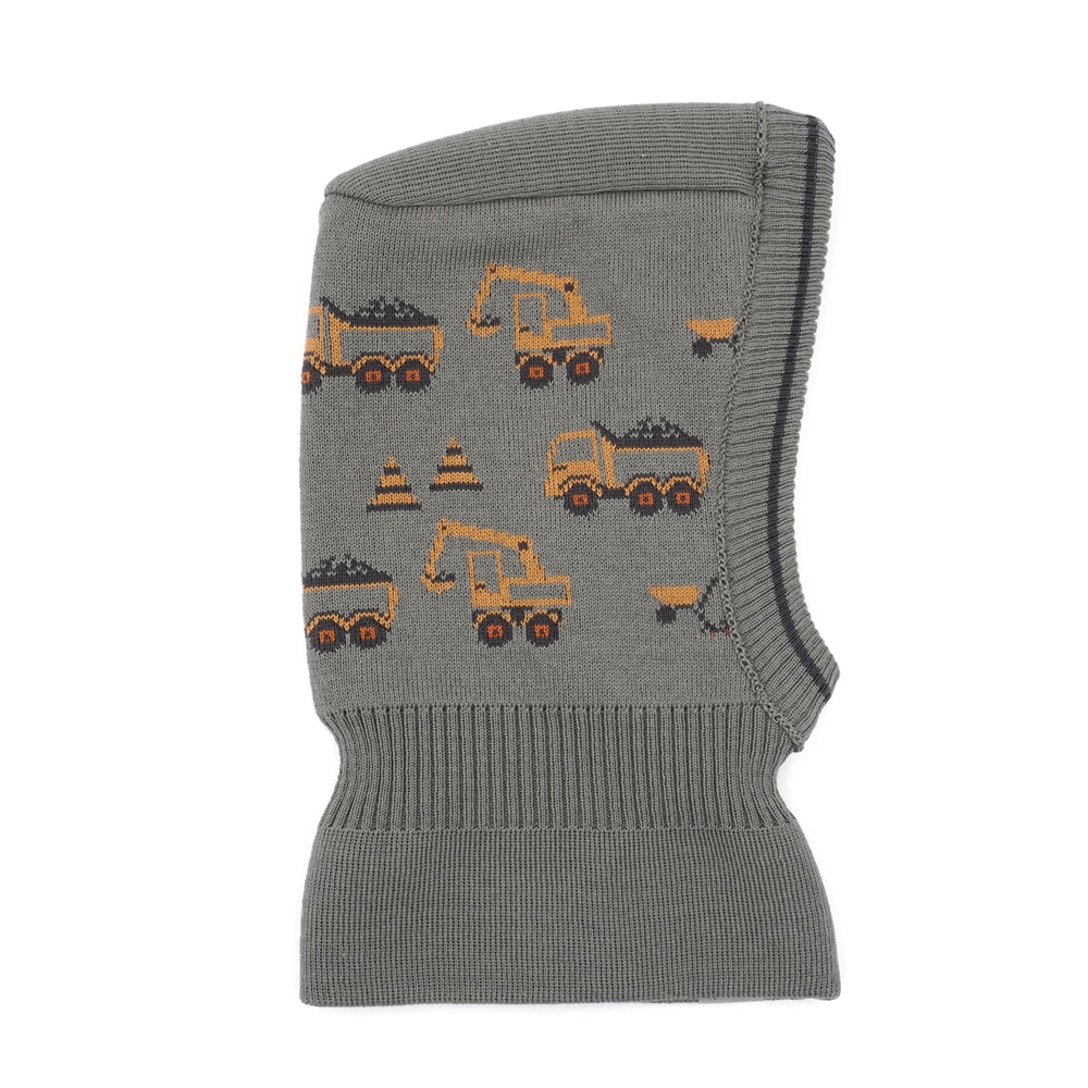 MAXIMO Schlupfmütze Baumwolle, gestrickt, verlängertes Halsteil, elastisch