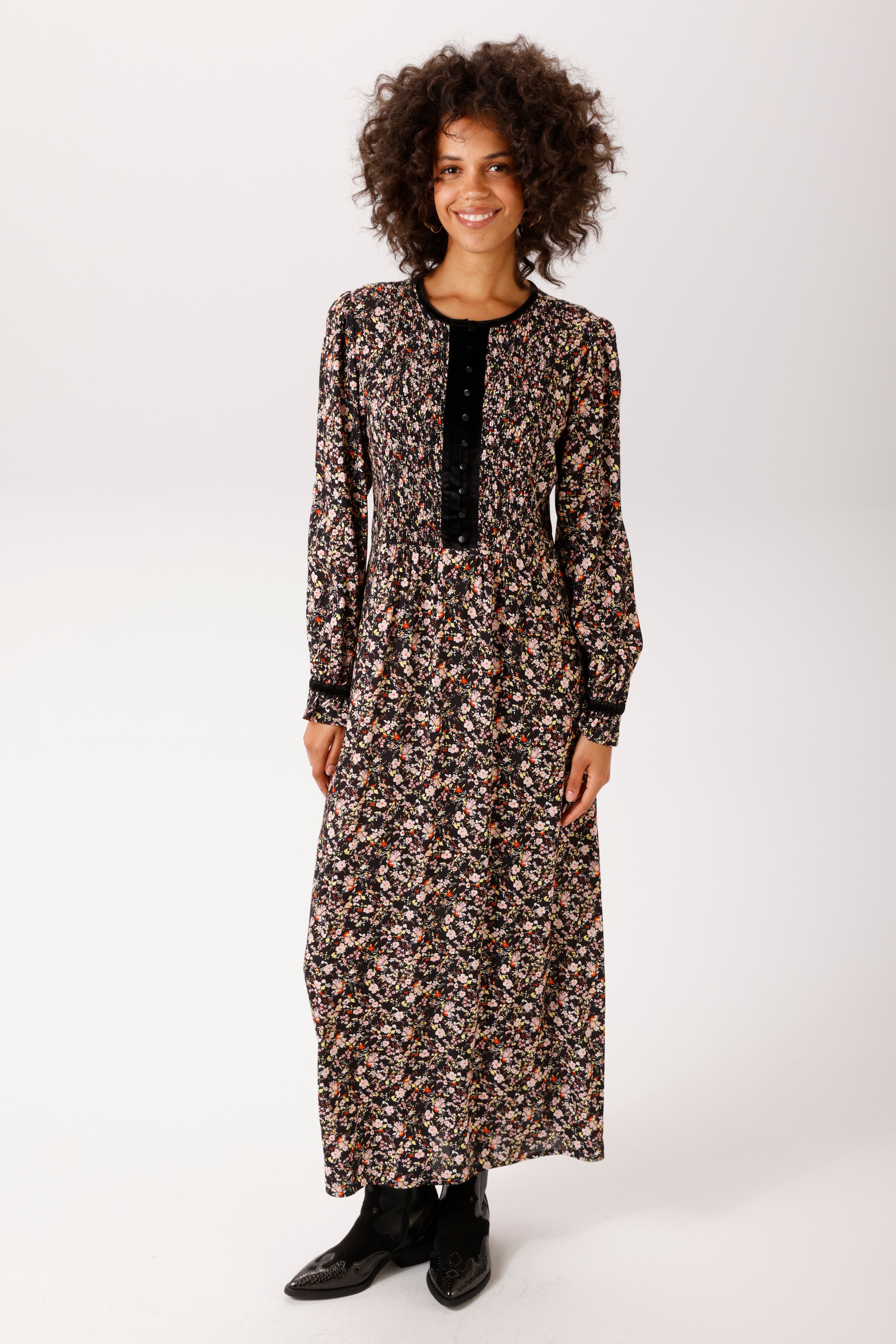 Image of Aniston CASUAL Maxikleid mit bunten Blümchen bedruckt - NEUE KOLLEKTION